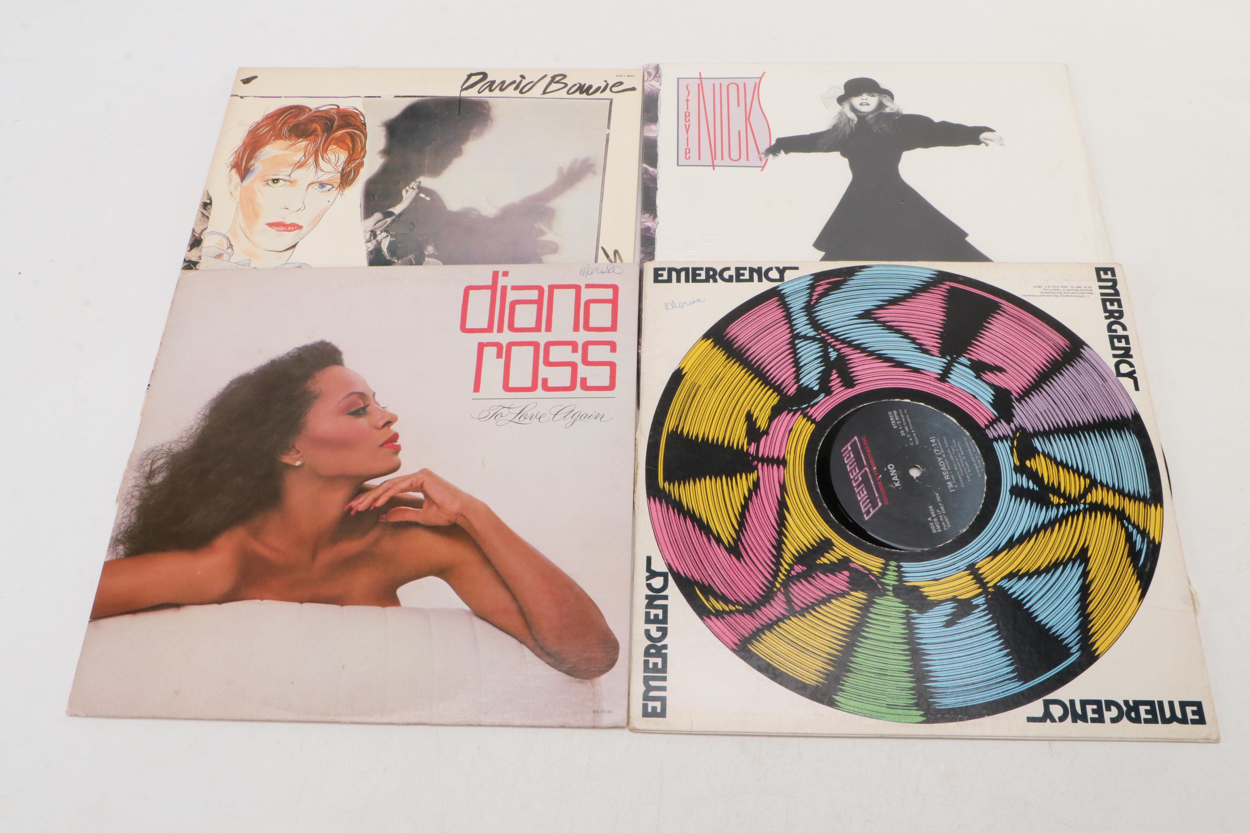 Diana Ross, Stevie Nicks, David Bowie, and More Vinyl Record Albums