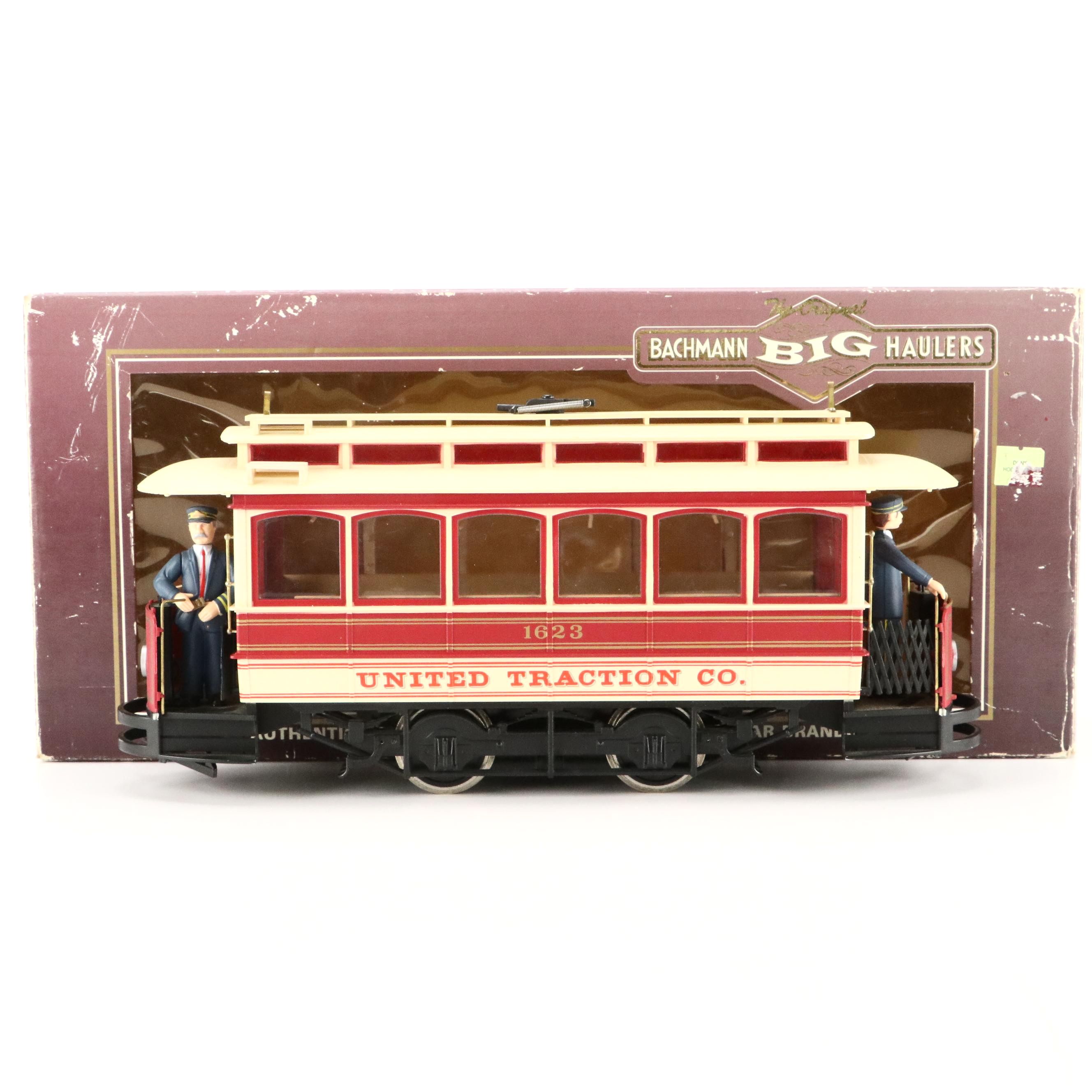 Bachmann Big Hauler G Scale "United Traction Co." Street Car