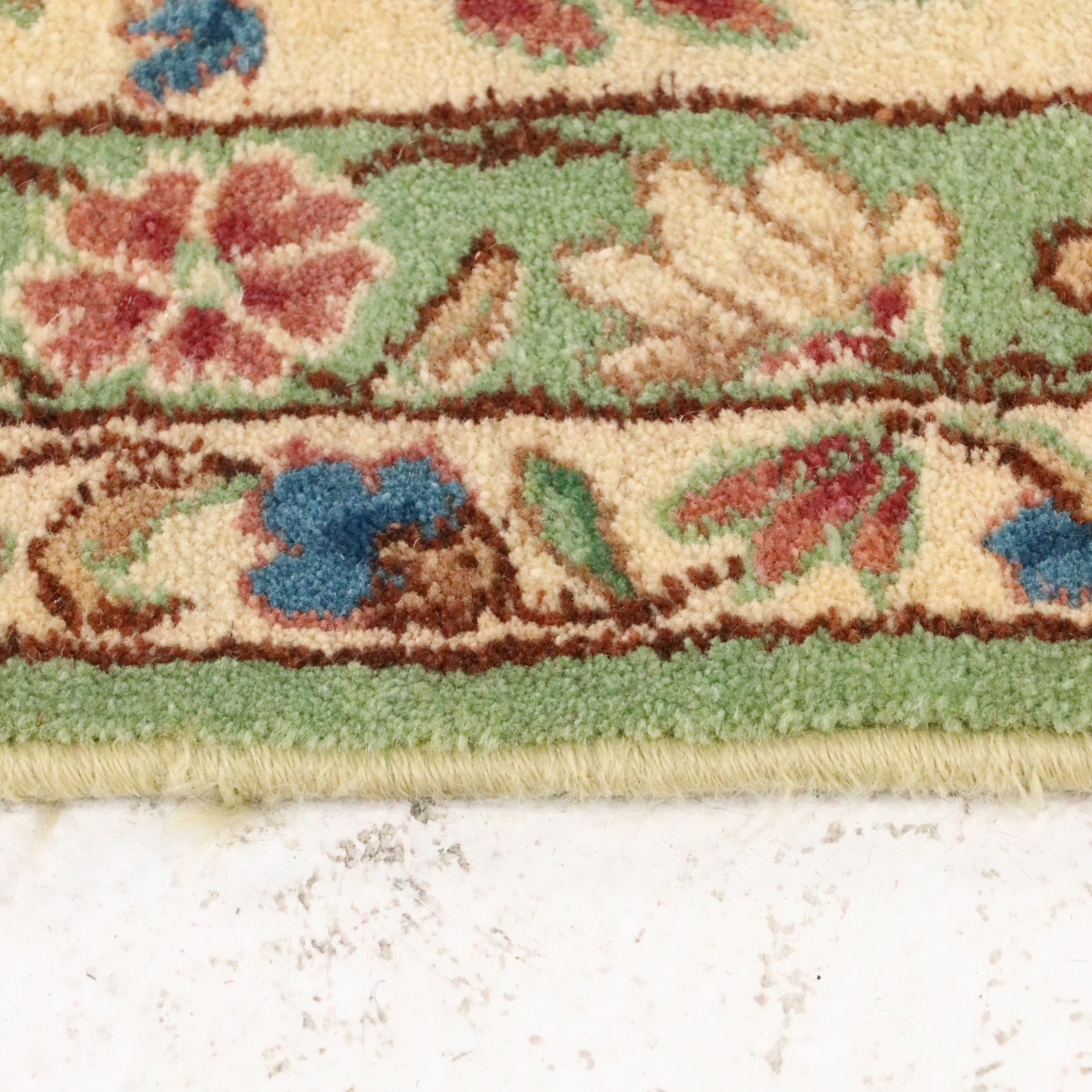 9' x 12'2 Hand-Knotted Persian Kerman Room-Sized Rug