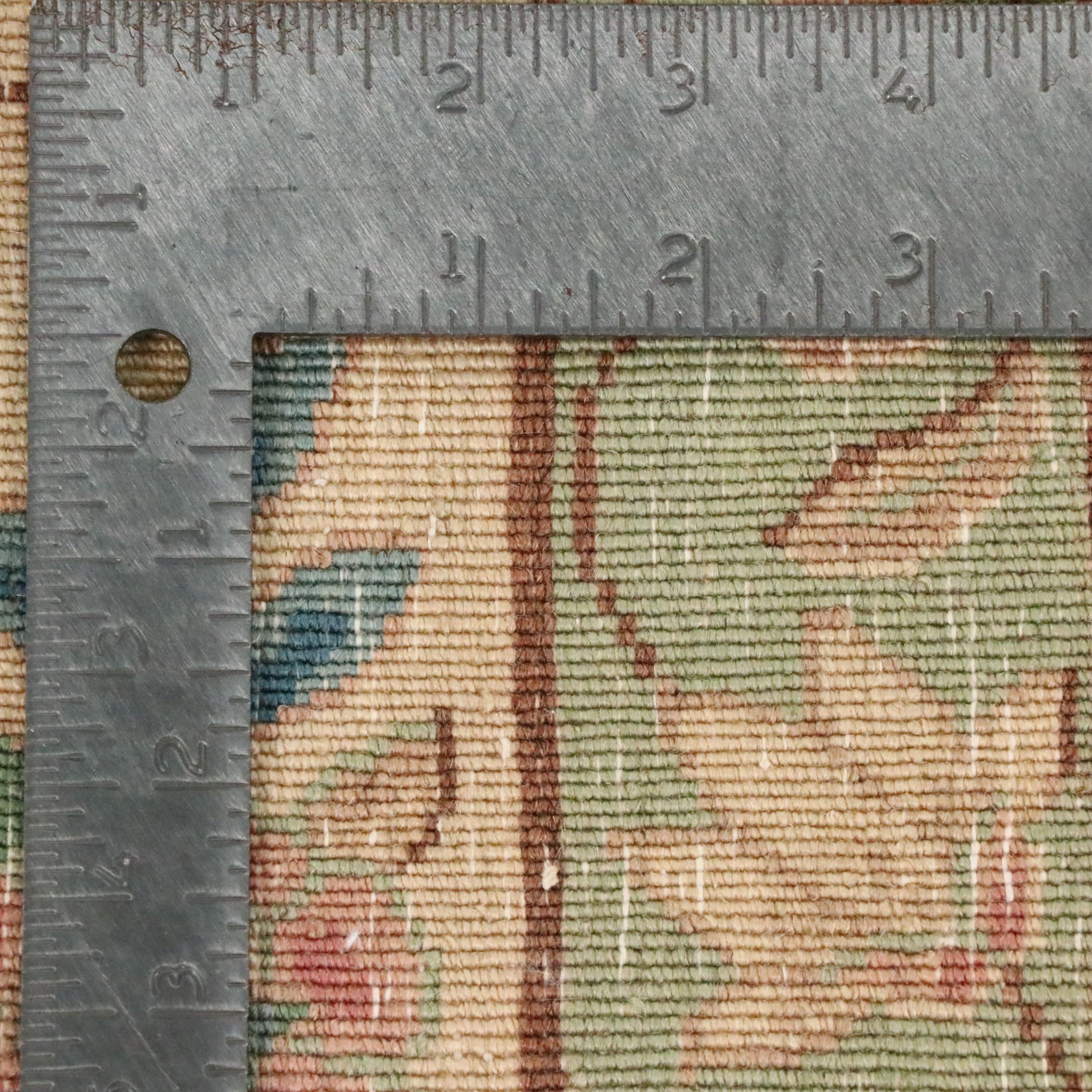 9' x 12'2 Hand-Knotted Persian Kerman Room-Sized Rug