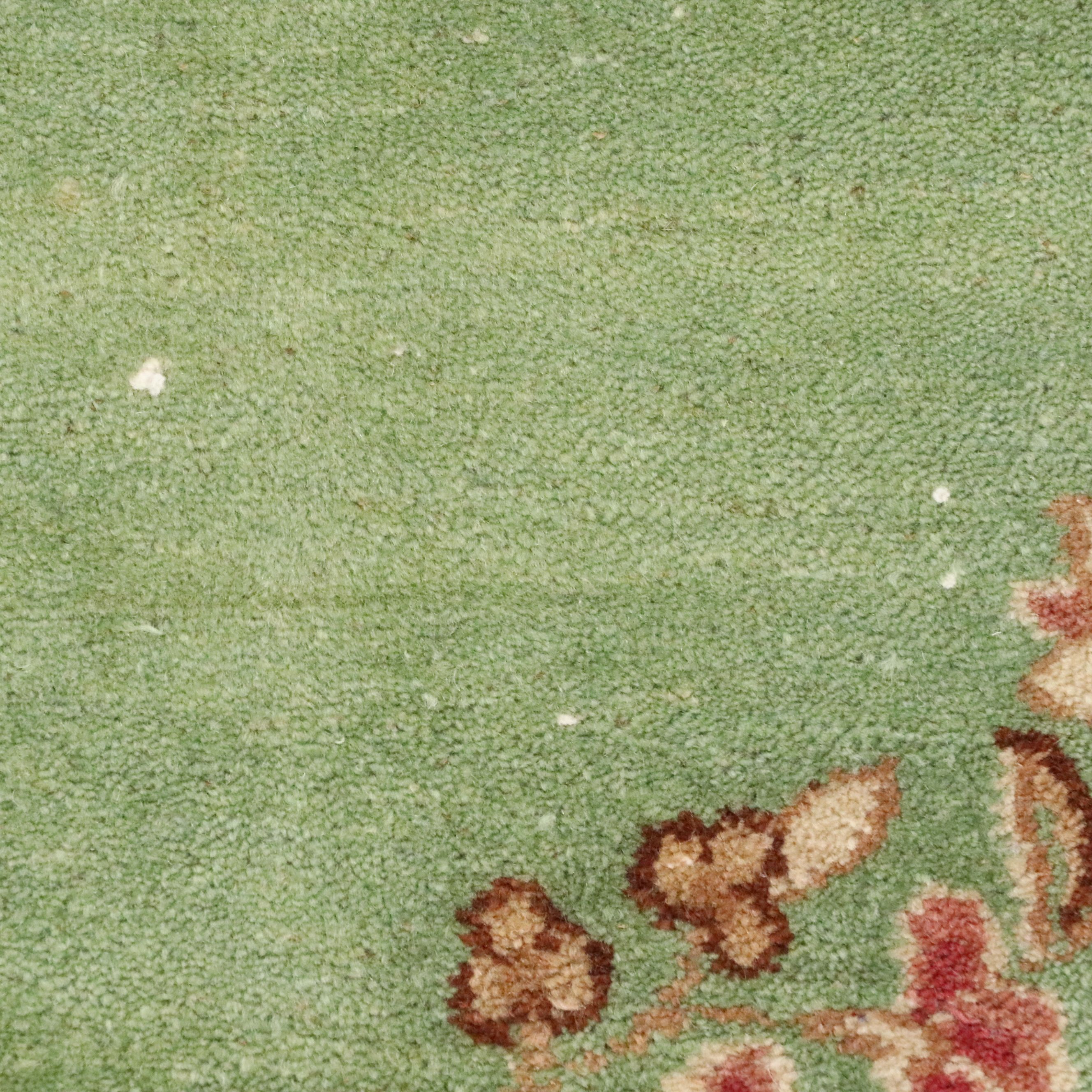 9' x 12'2 Hand-Knotted Persian Kerman Room-Sized Rug