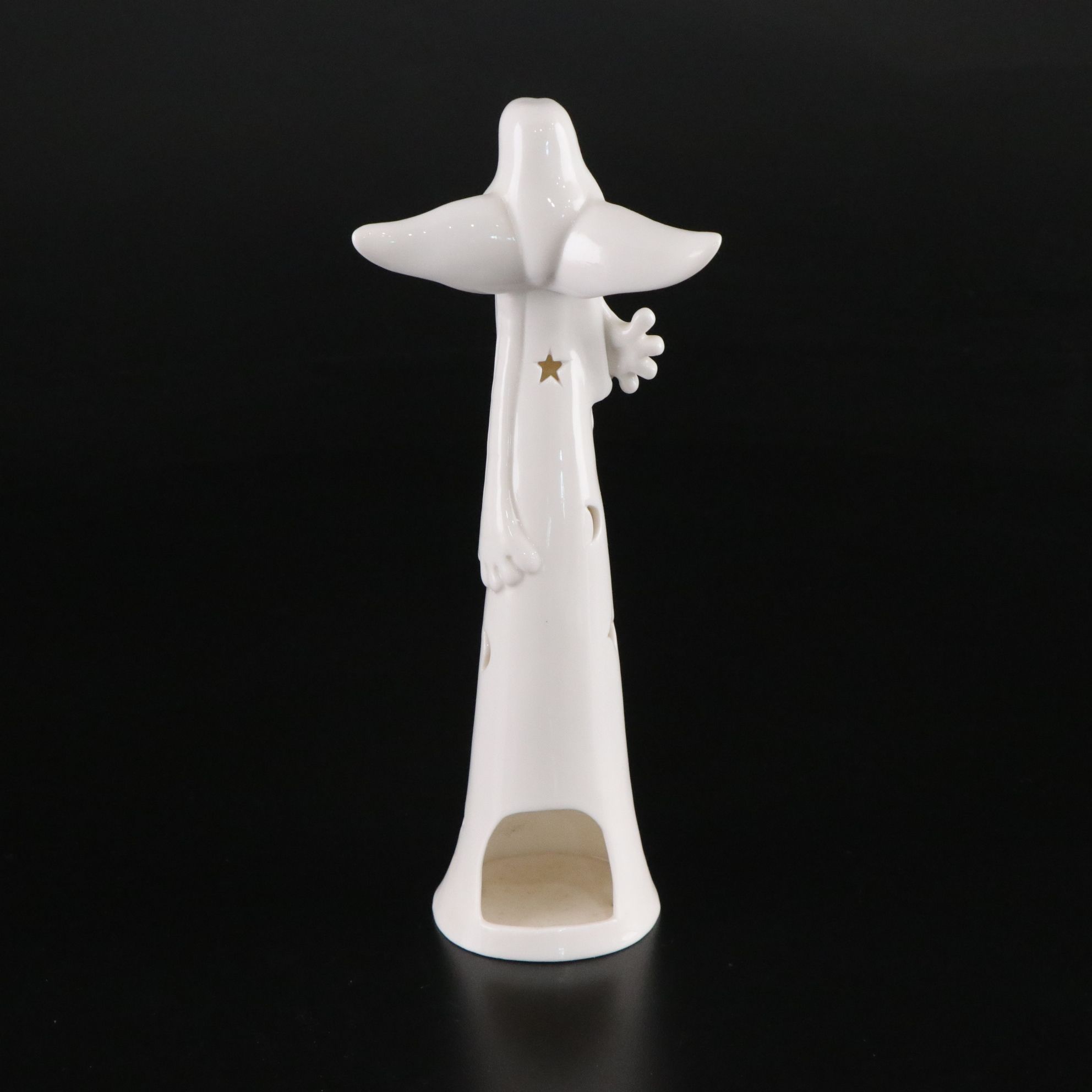 Angel and Cherub Figurines with Votive Candle Cover