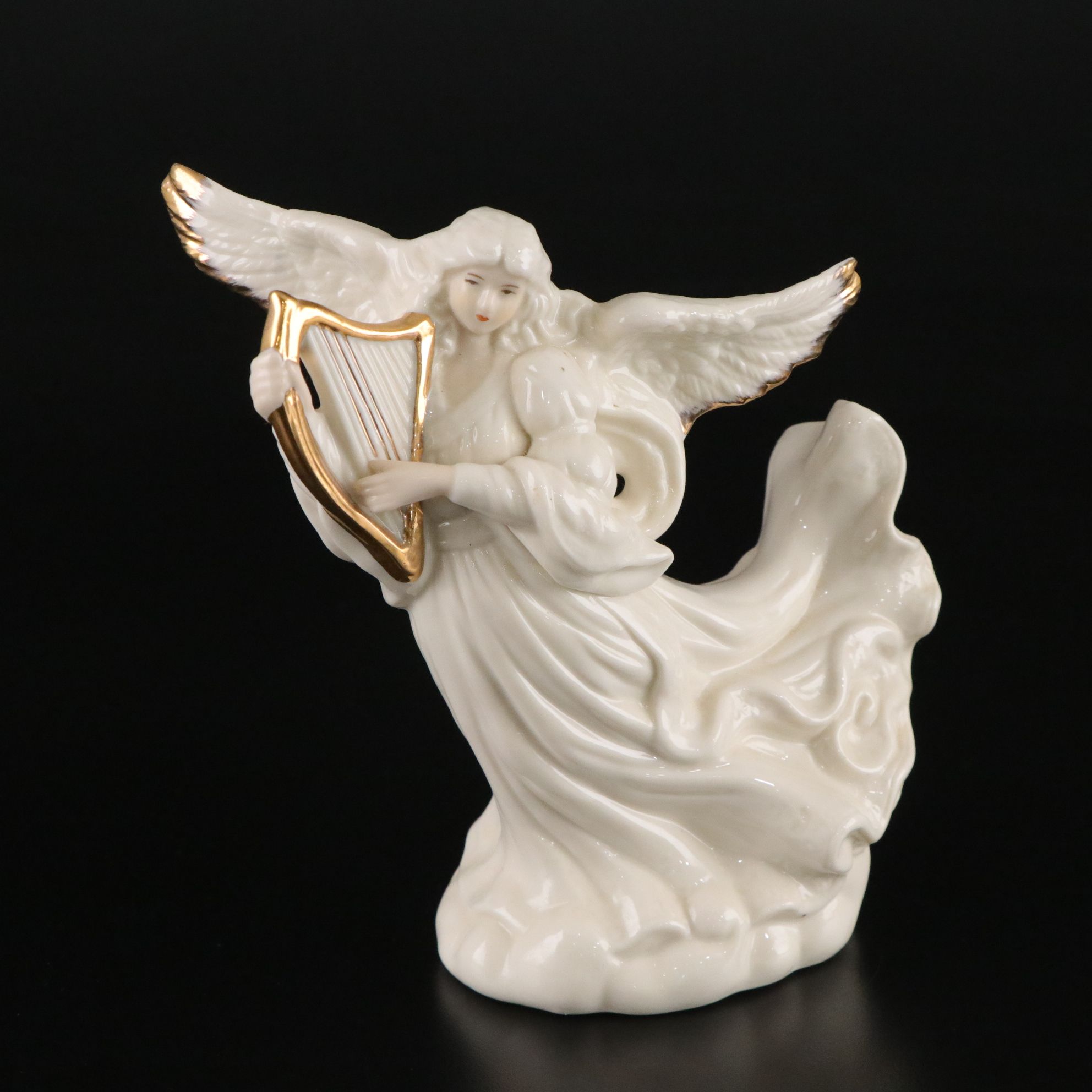 Angel and Cherub Figurines with Votive Candle Cover
