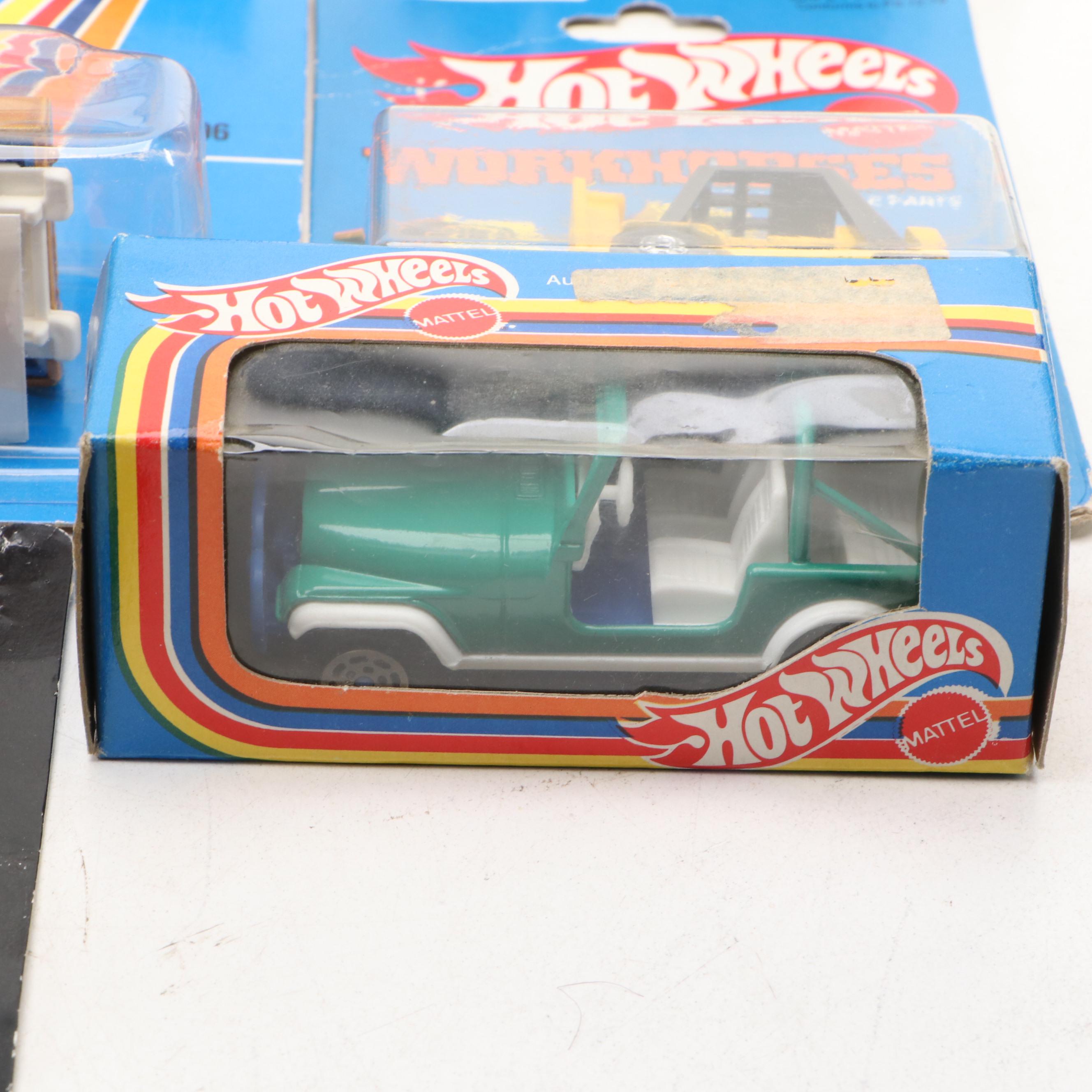 Hot Wheels "Racing Stocker," "Jeep Laredo" and More Toy Cars, 1980s