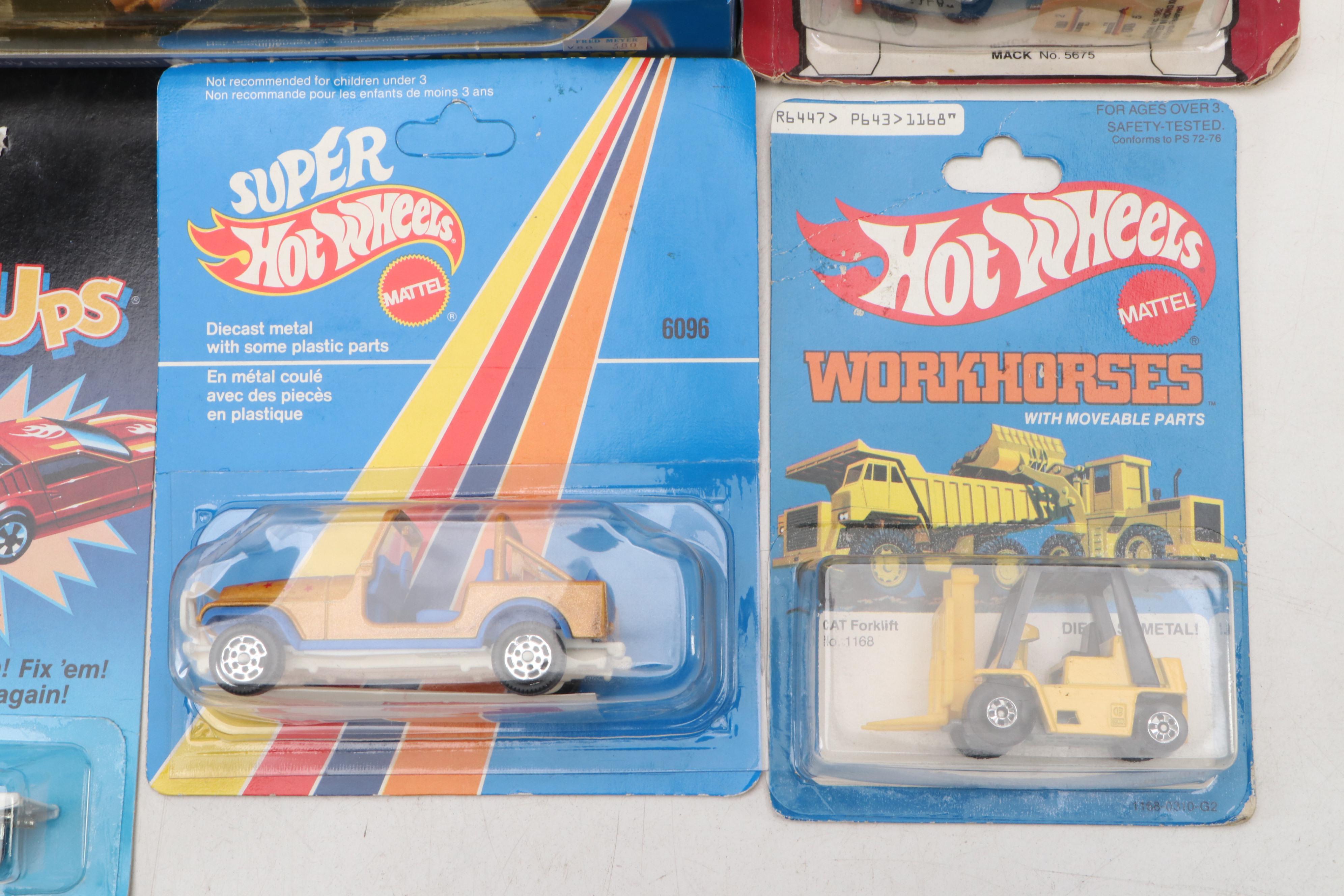 Hot Wheels "Racing Stocker," "Jeep Laredo" and More Toy Cars, 1980s