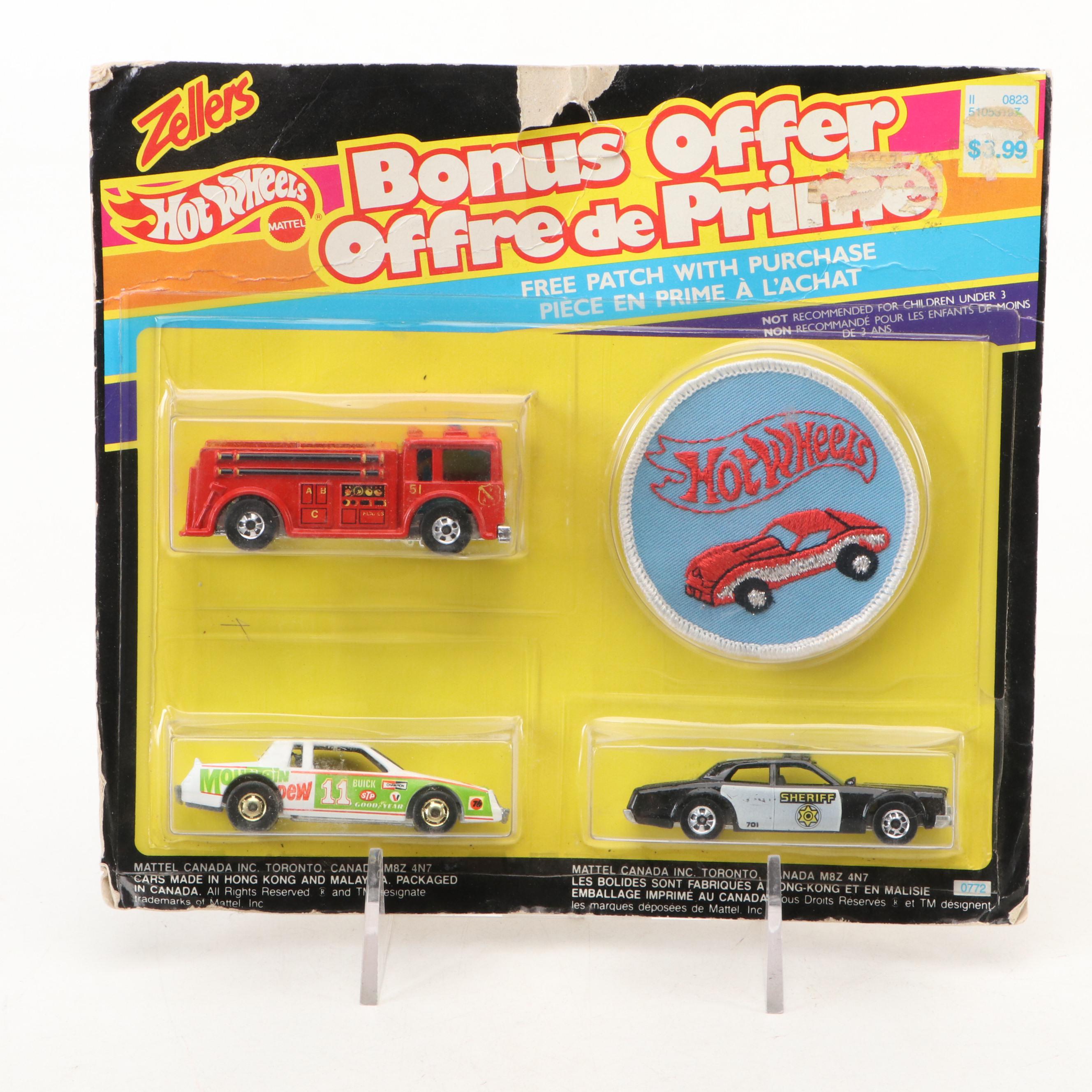 Hot Wheels "Racing Stocker," "Jeep Laredo" and More Toy Cars, 1980s