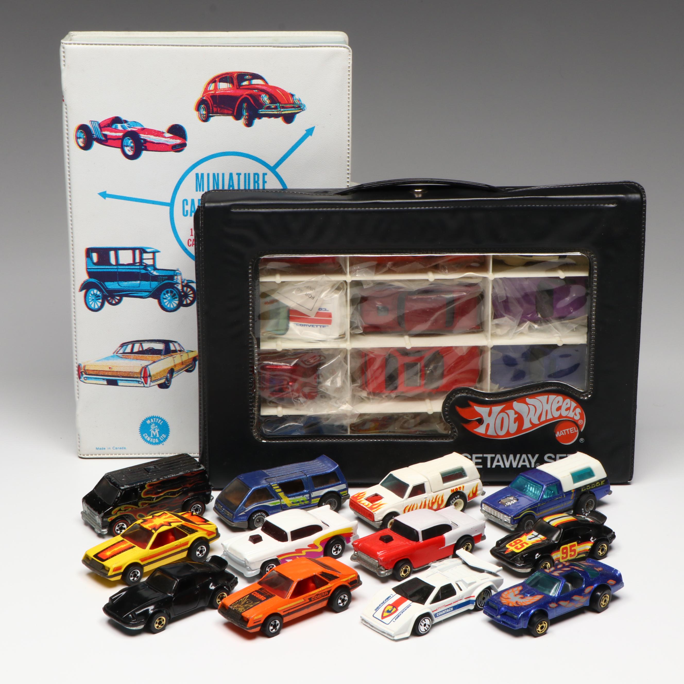 Hot Wheels Redline "Super Van" and More Toy Cars in Cases, 1970s–1980s