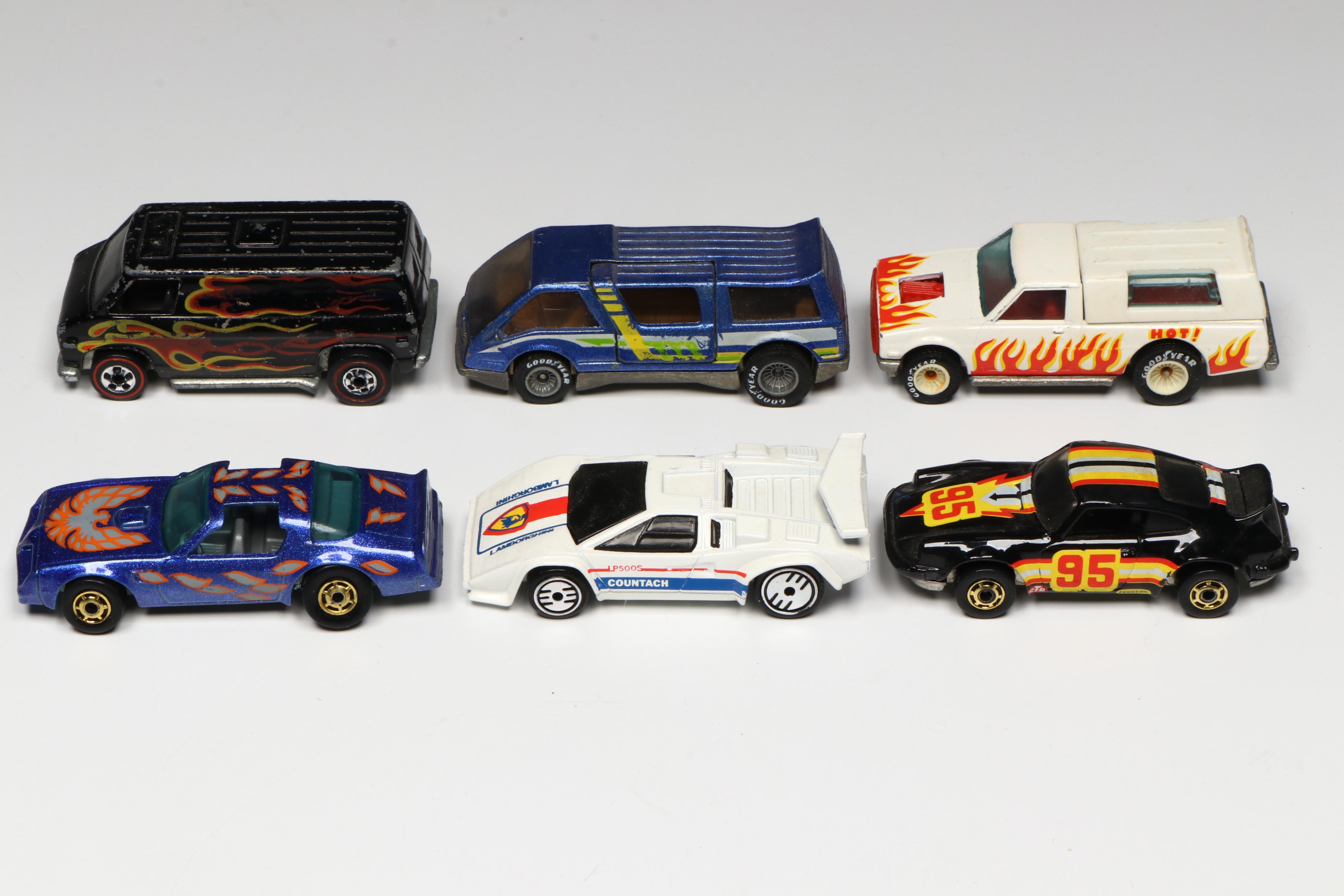 Hot Wheels Redline "Super Van" and More Toy Cars in Cases, 1970s–1980s