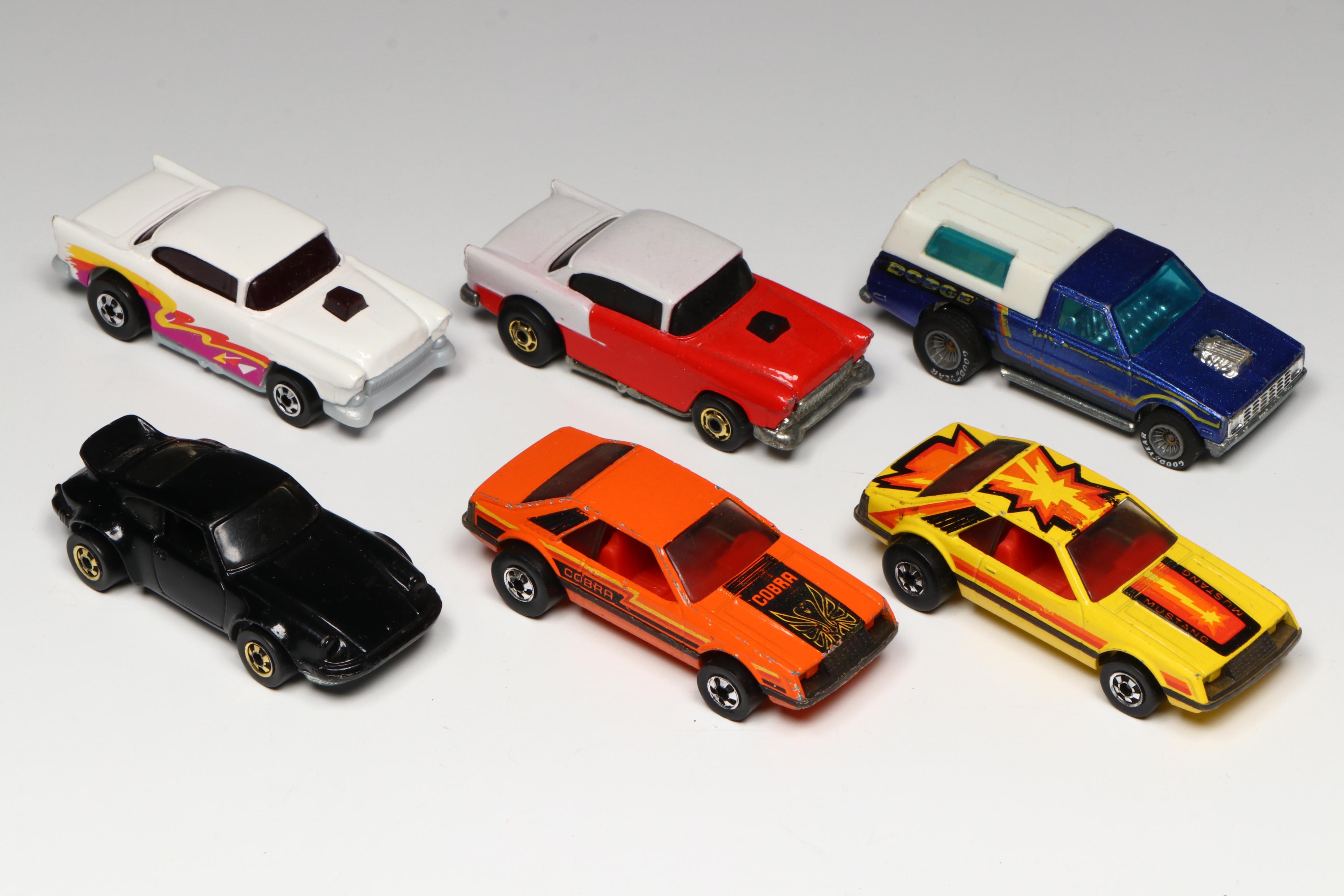 Hot Wheels Redline "Super Van" and More Toy Cars in Cases, 1970s–1980s