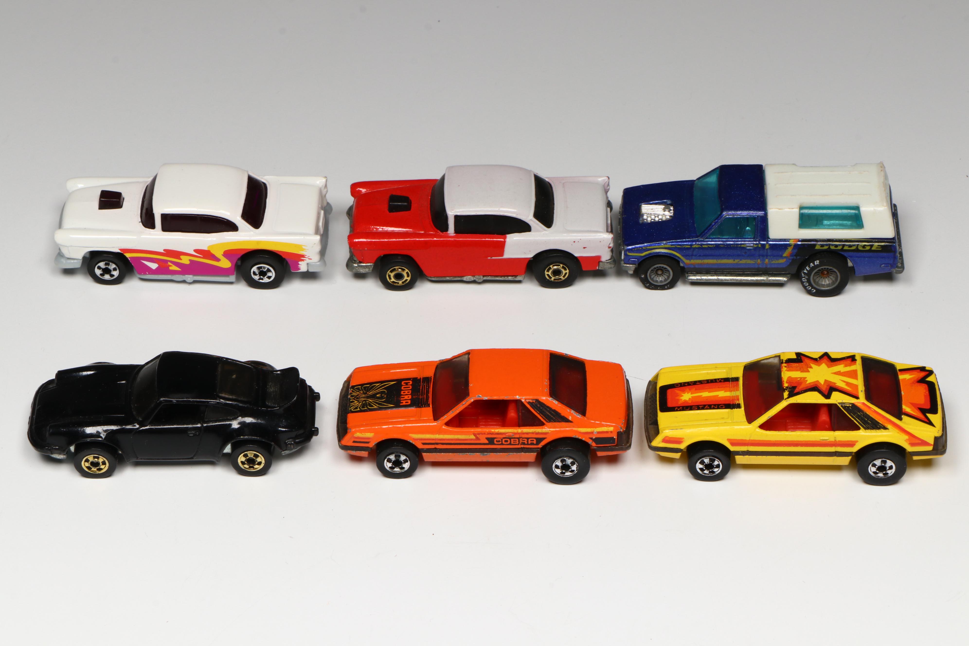 Hot Wheels Redline "Super Van" and More Toy Cars in Cases, 1970s–1980s