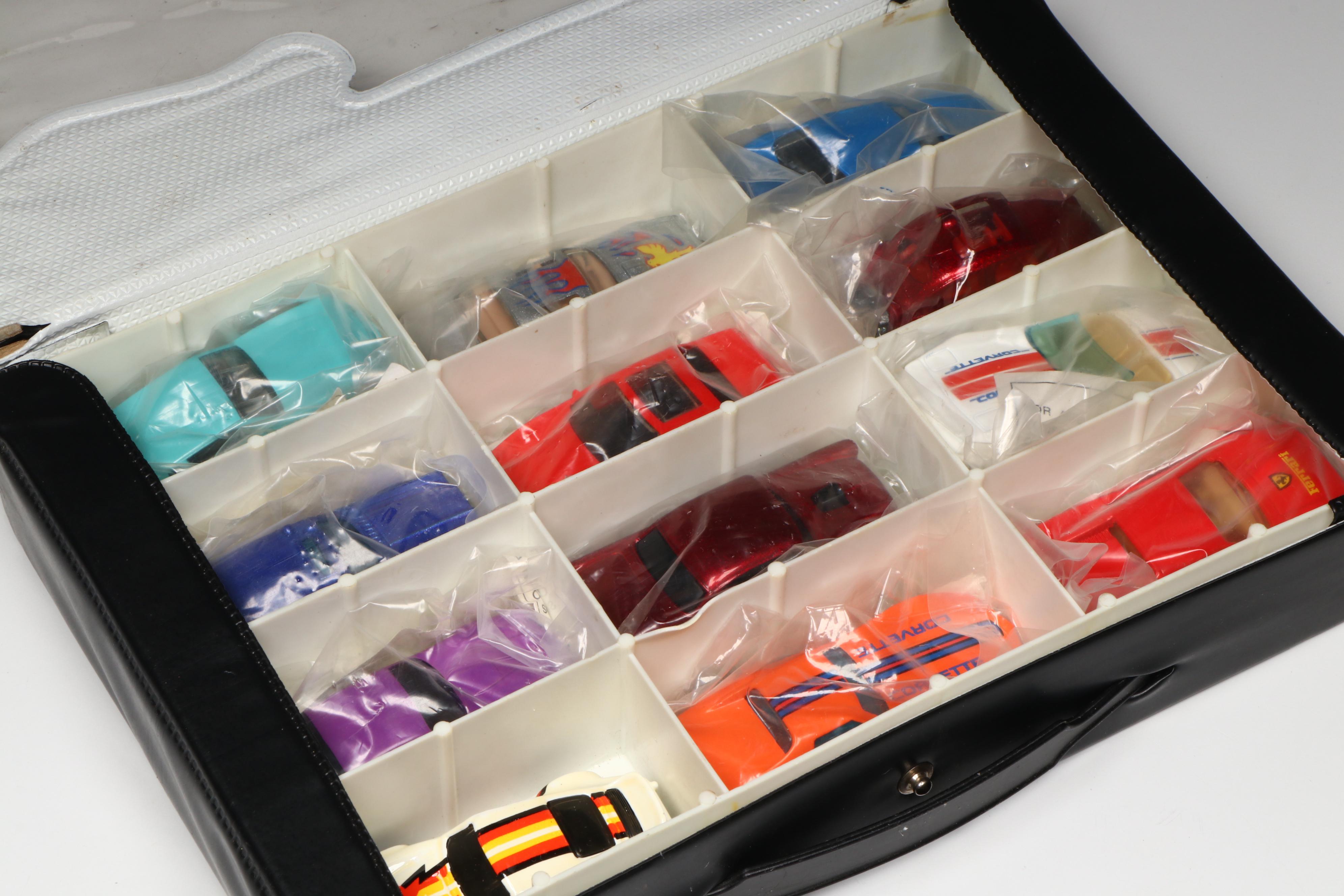 Hot Wheels Redline "Super Van" and More Toy Cars in Cases, 1970s–1980s