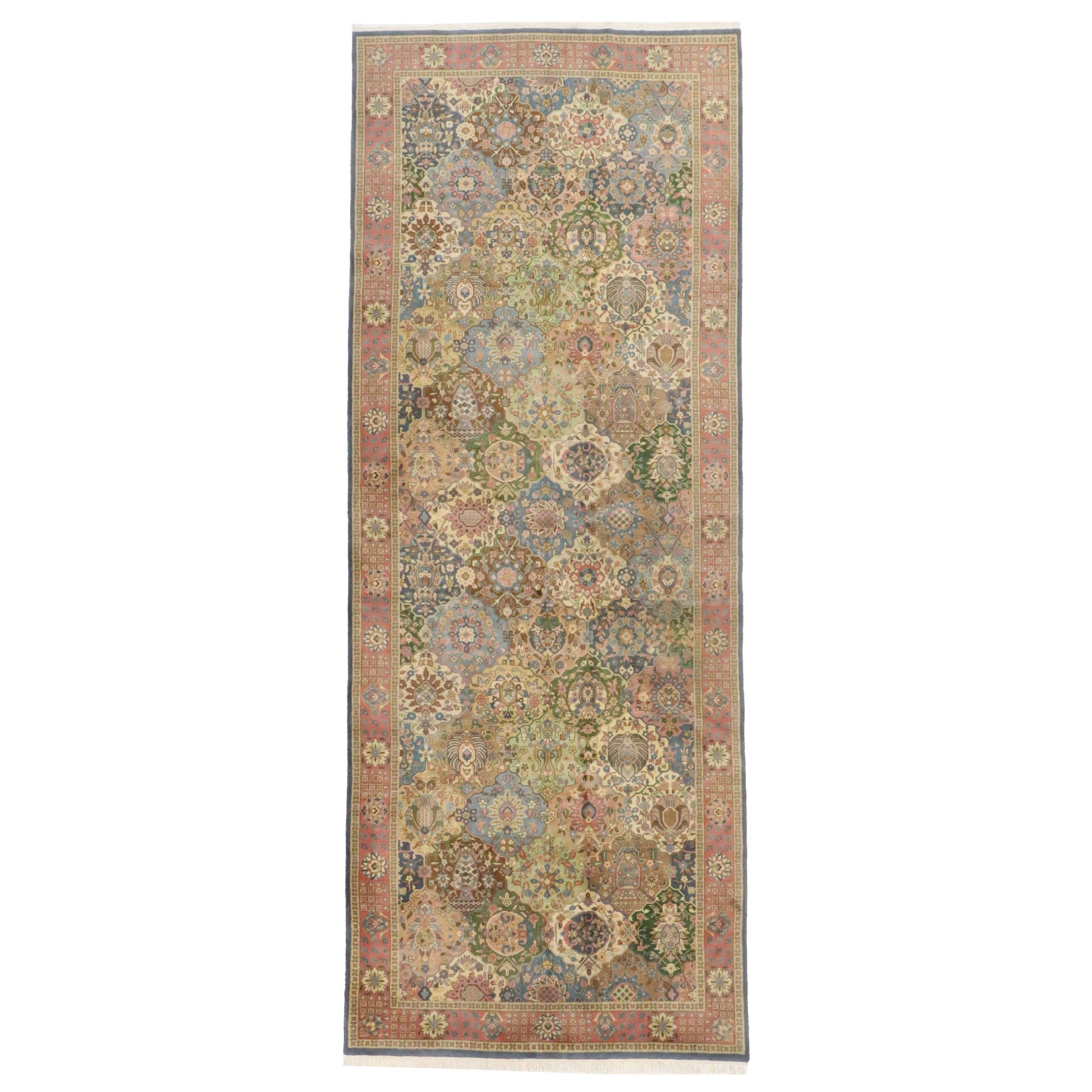 6' x 16'2 Hand-Knotted Pande Cameron of New York Indian Long Rug