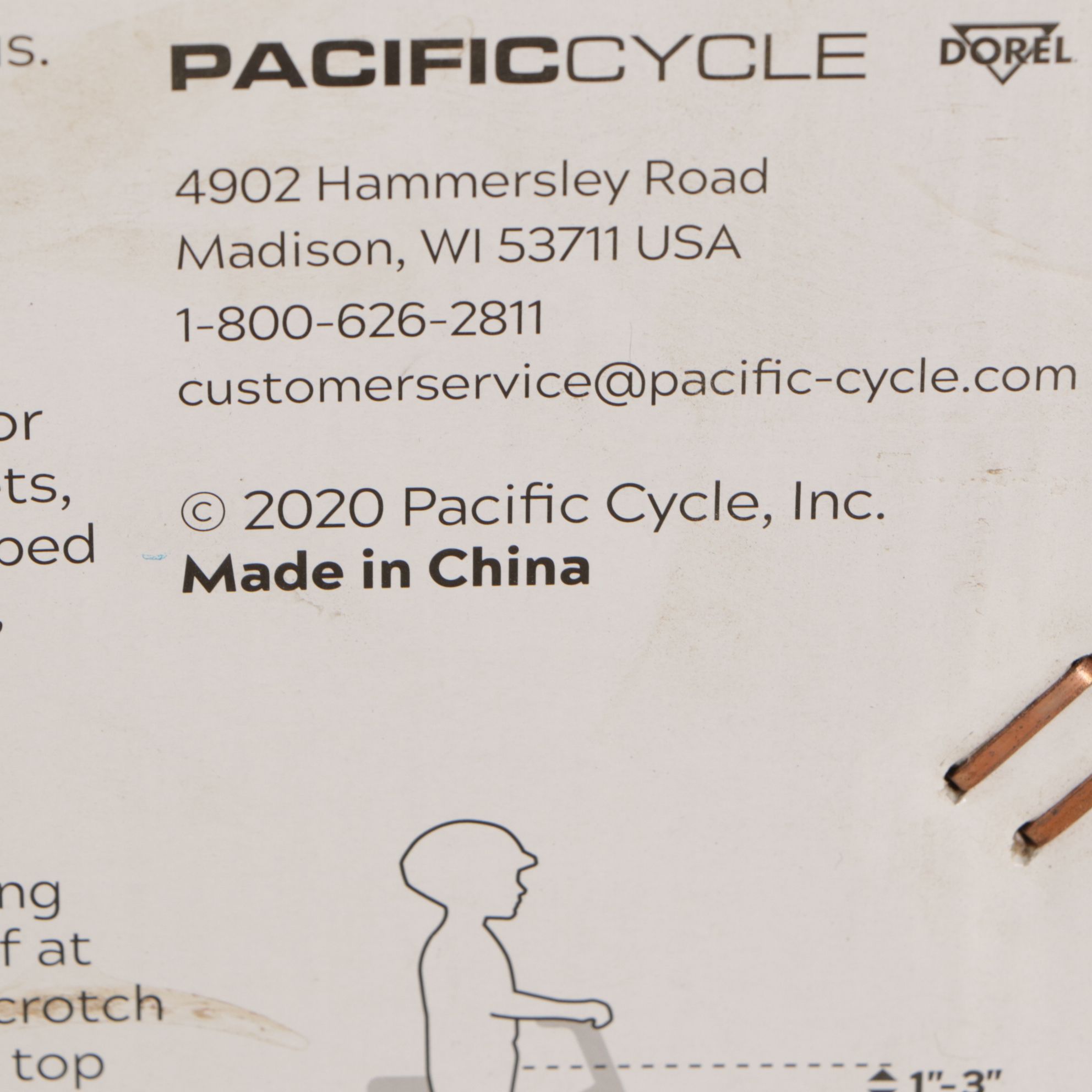 Pacific Bicycles Logo 16" Kid's Bicycle, Red/Gray