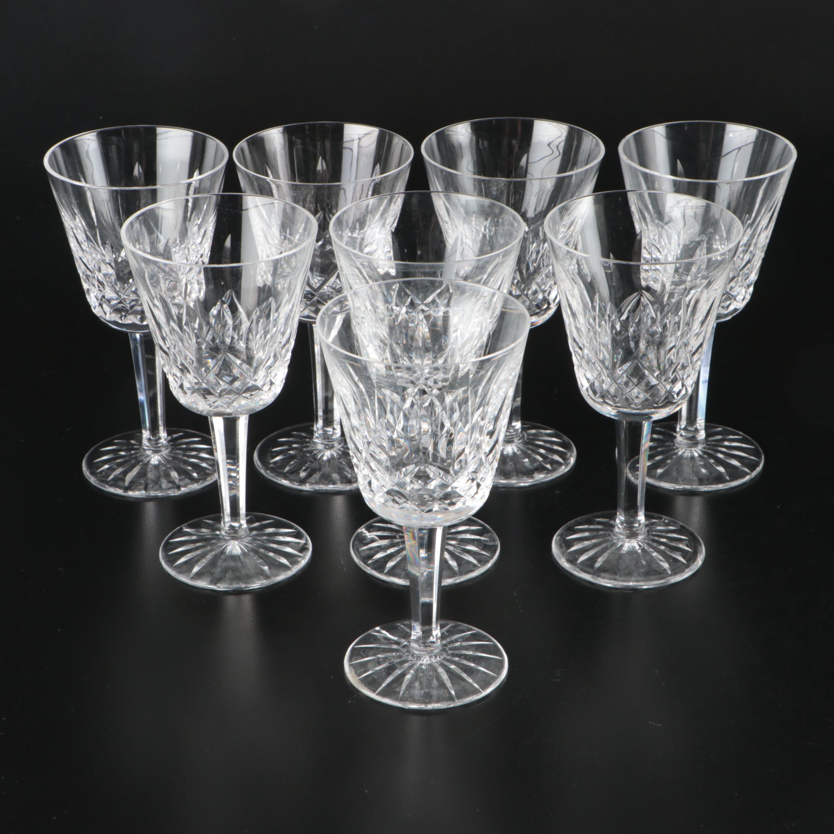 Waterford Crystal "Lismore" Clarets