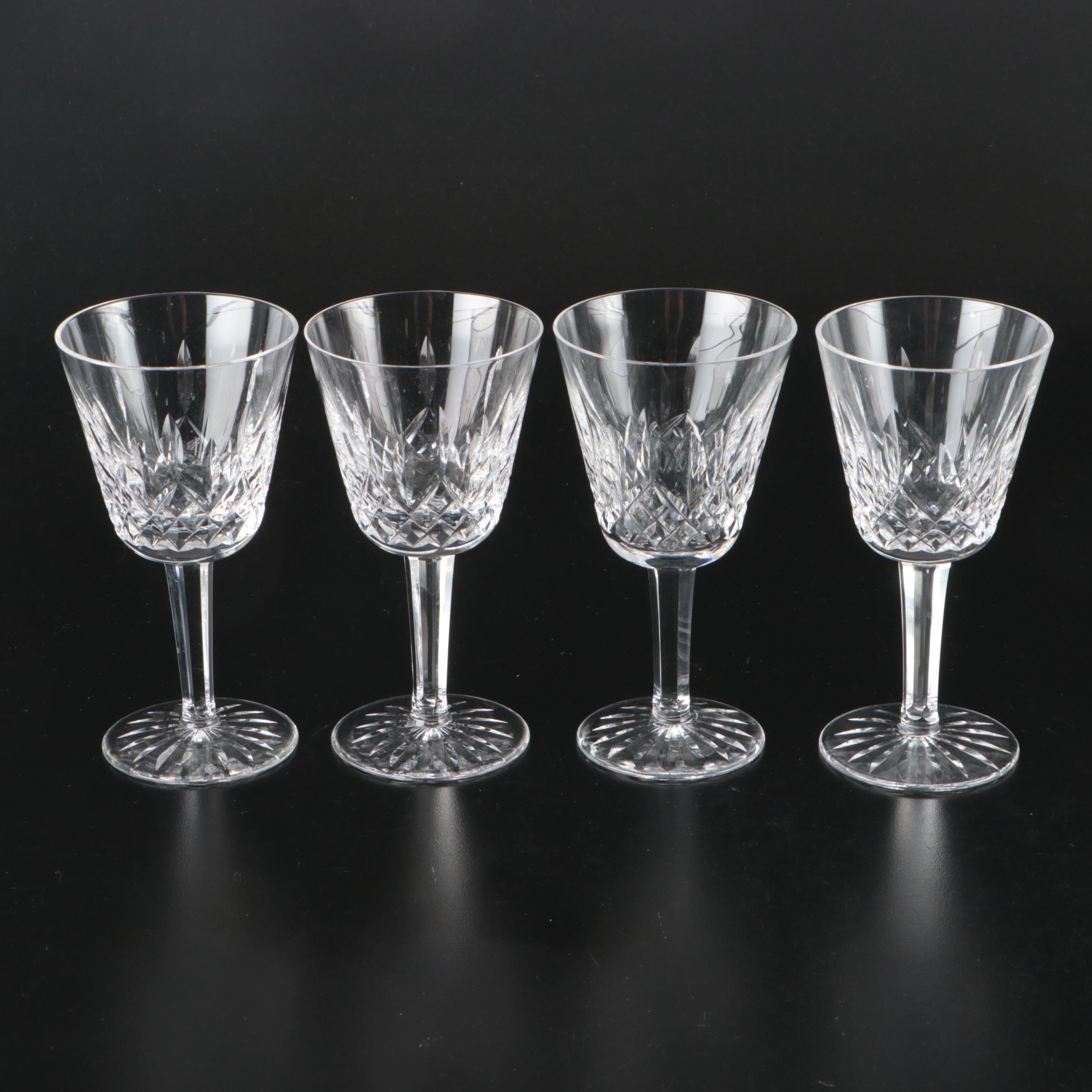 Waterford Crystal "Lismore" Clarets