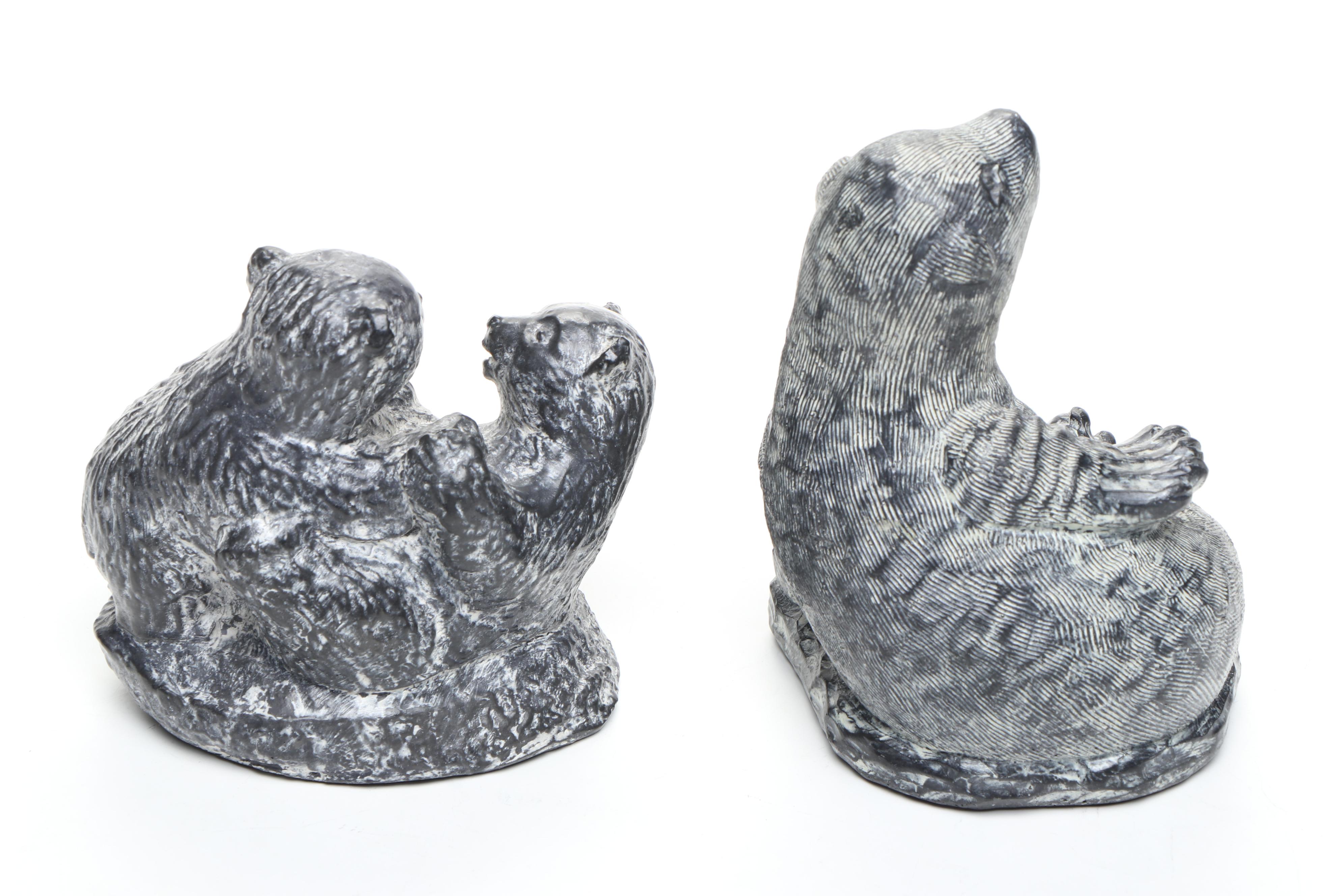 Canada Wolf Originals Owl, Seal, Bear Cubs and Native Alaskan Figures