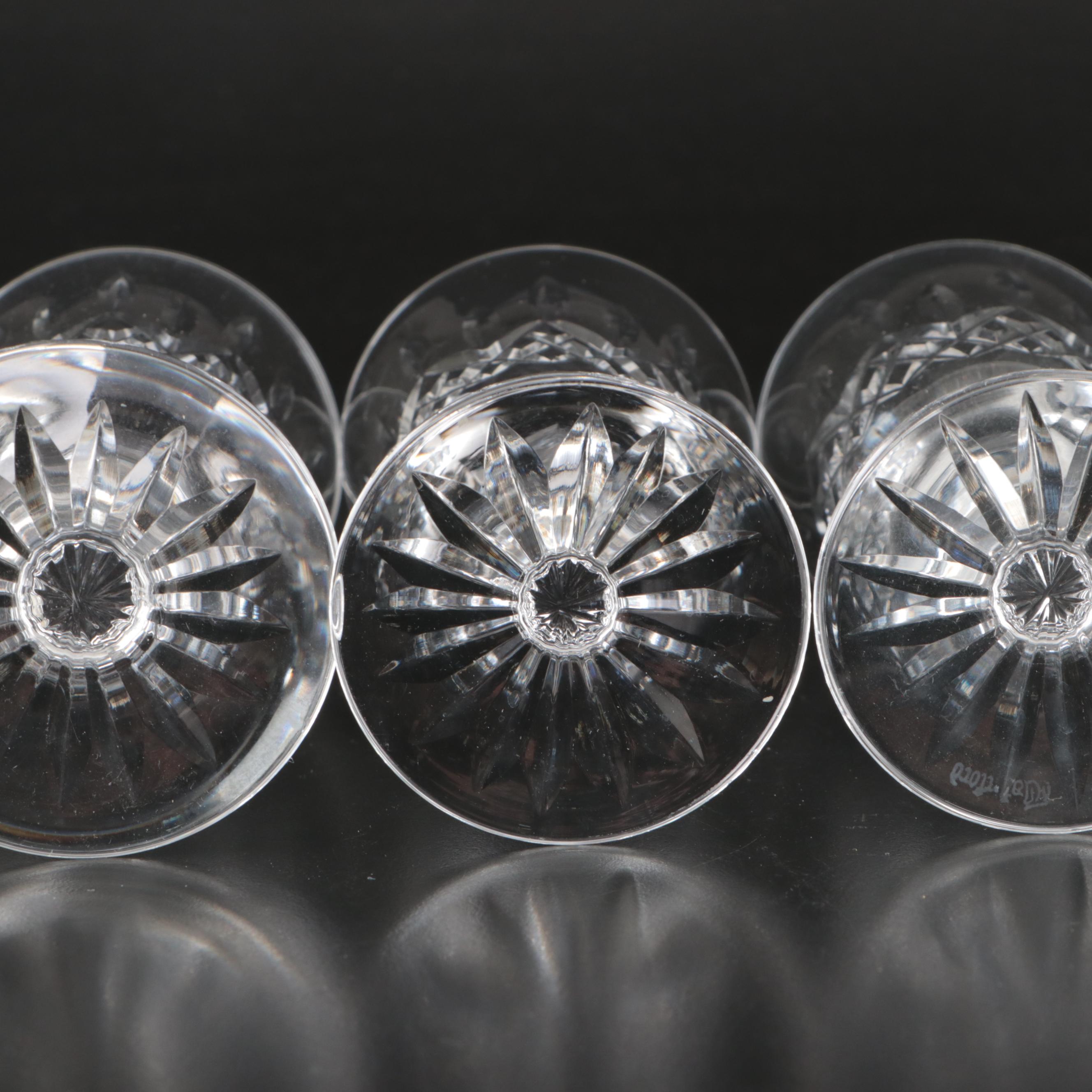 Waterford Crystal "Lismore" White Wine Glasses