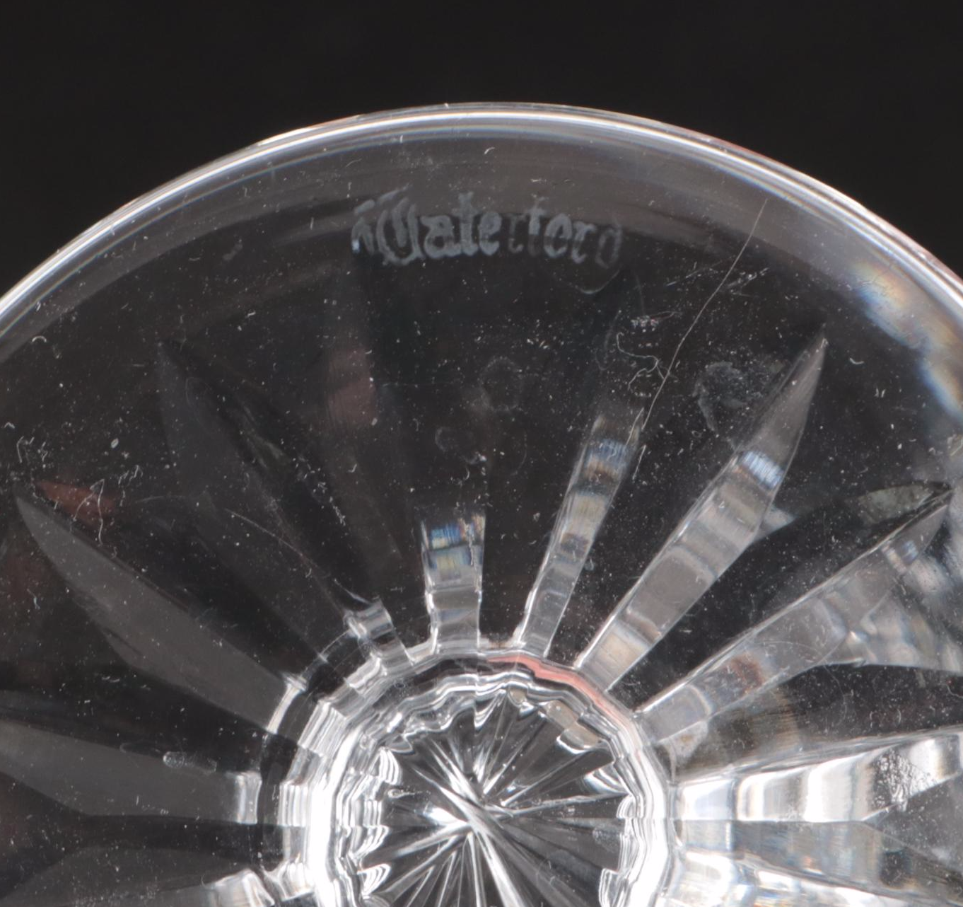 Waterford Crystal "Lismore" White Wine Glasses