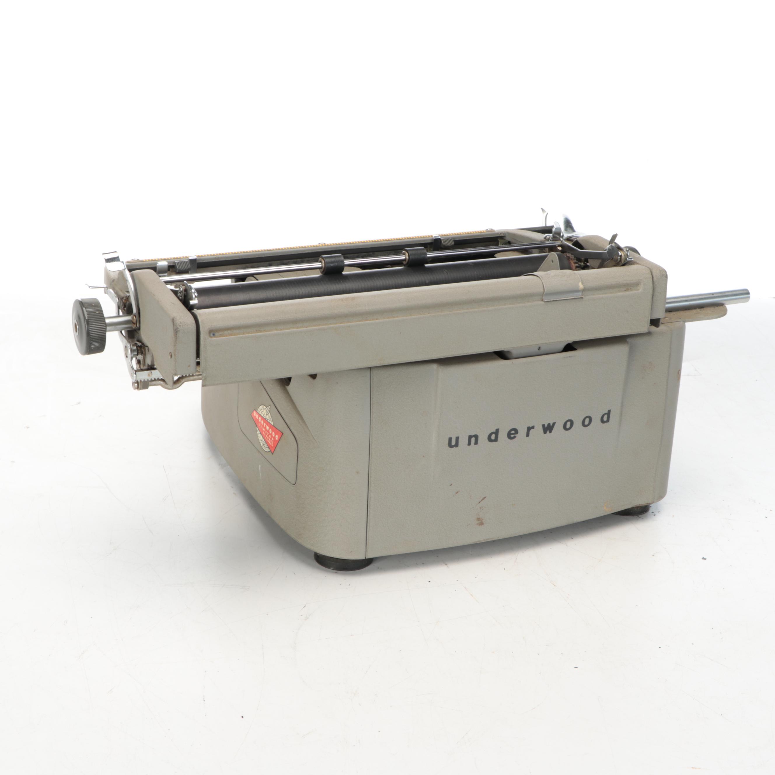 Underwood Limited Golden Touch Portable Manual Typewriter