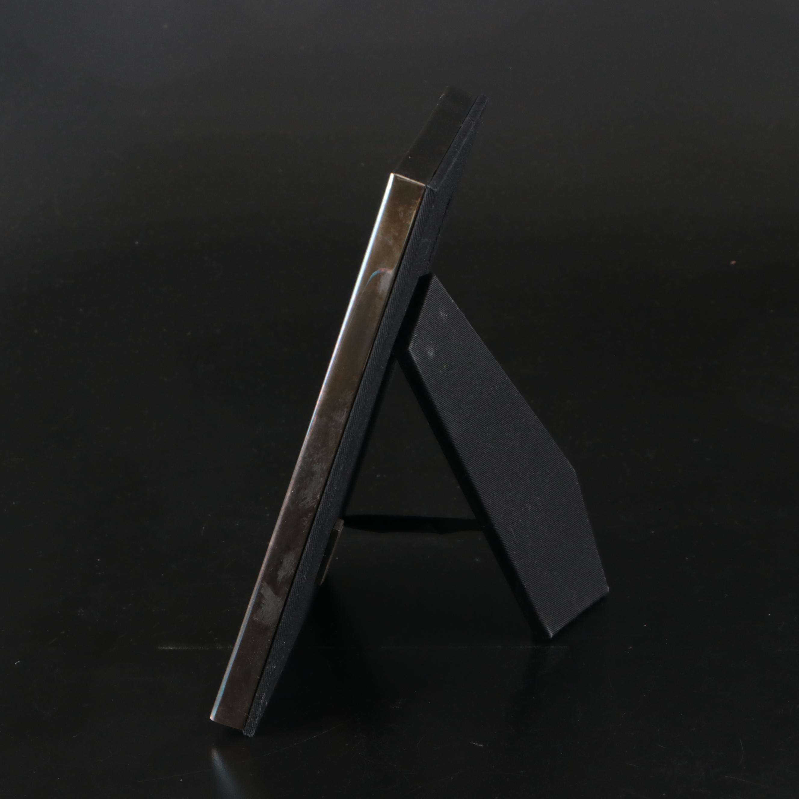 Ralph Lauren "Equestrian Braid" Silver Plate Picture Frame