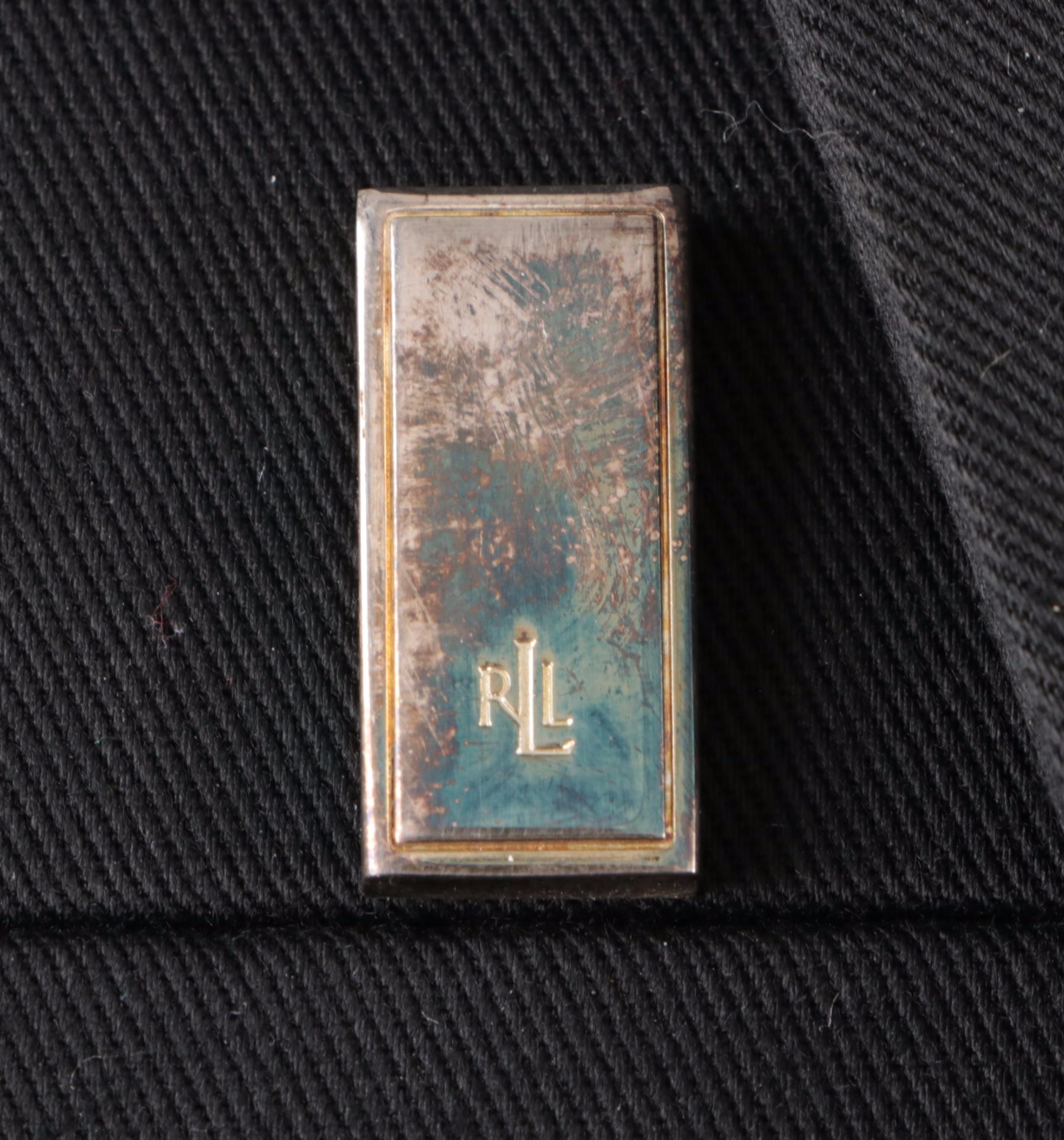 Ralph Lauren "Equestrian Braid" Silver Plate Picture Frame