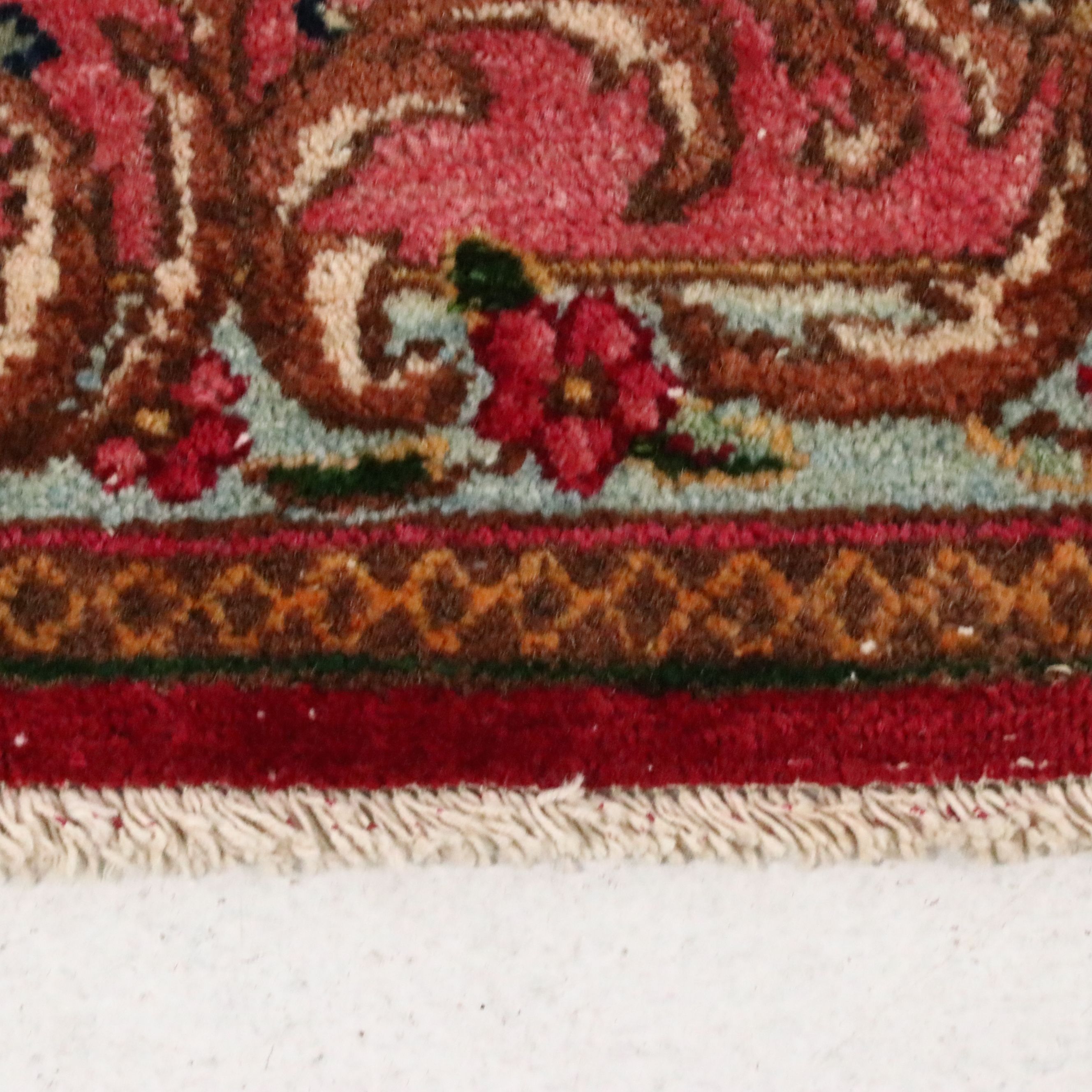 9'10 x 14'5 Hand-Knotted Persian Kashmar Room-Sized Rug