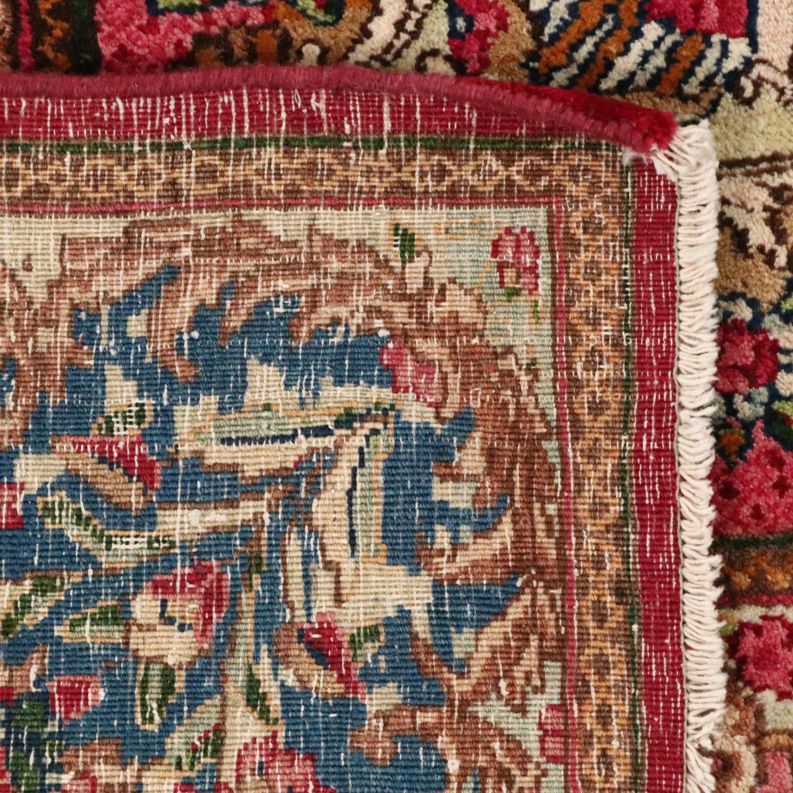 9'10 x 14'5 Hand-Knotted Persian Kashmar Room-Sized Rug