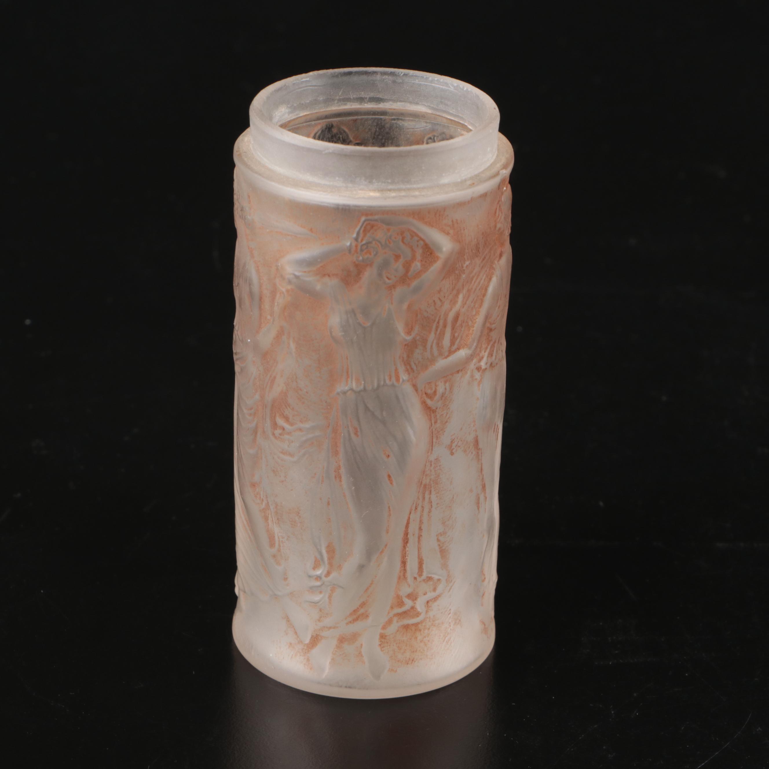 Lalique "Rene" Glass Bud Vase