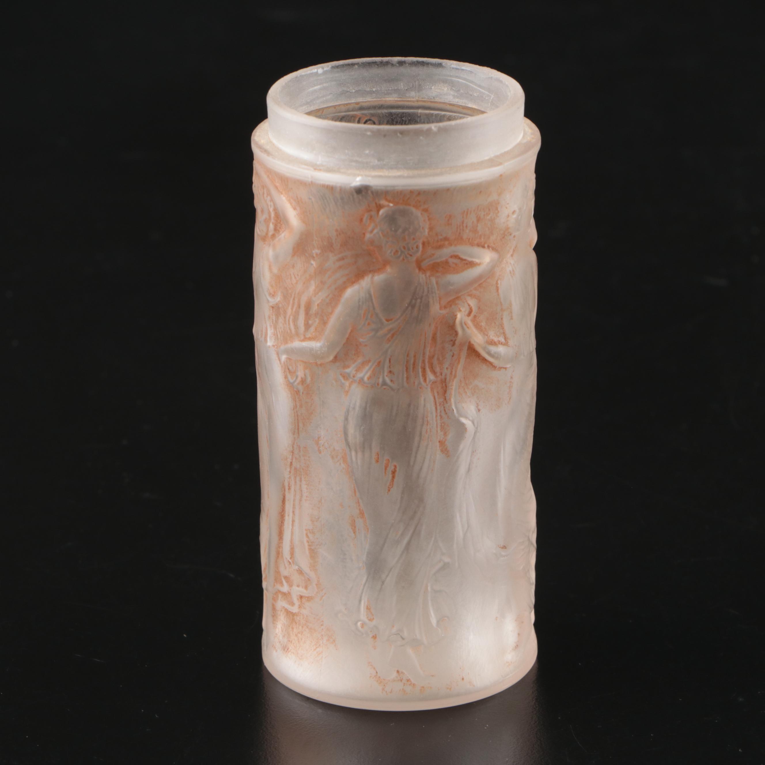 Lalique "Rene" Glass Bud Vase