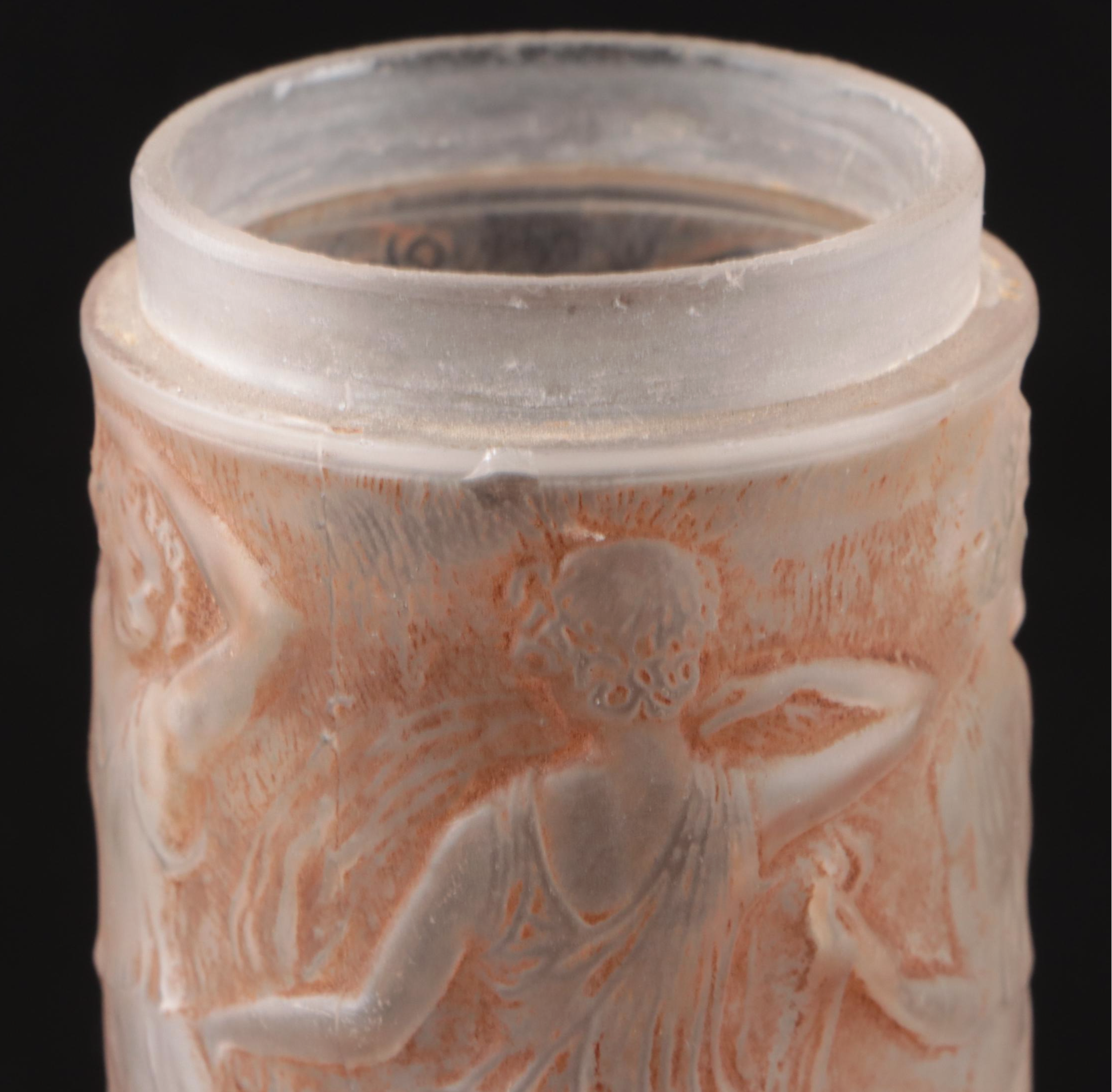 Lalique "Rene" Glass Bud Vase