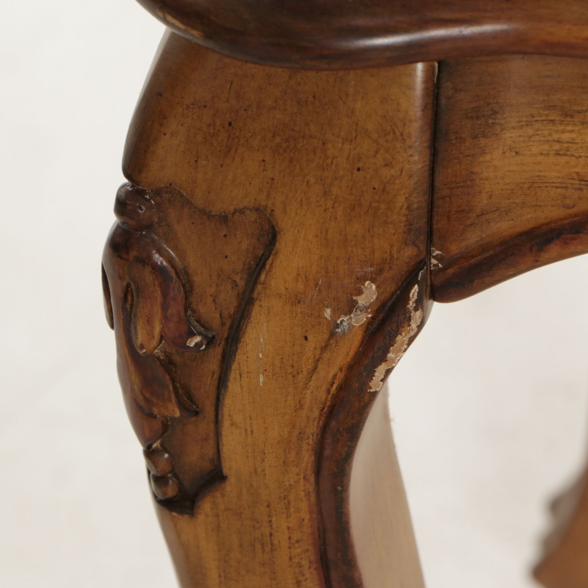 French Provincial Style Hand-Decorated Writing Desk