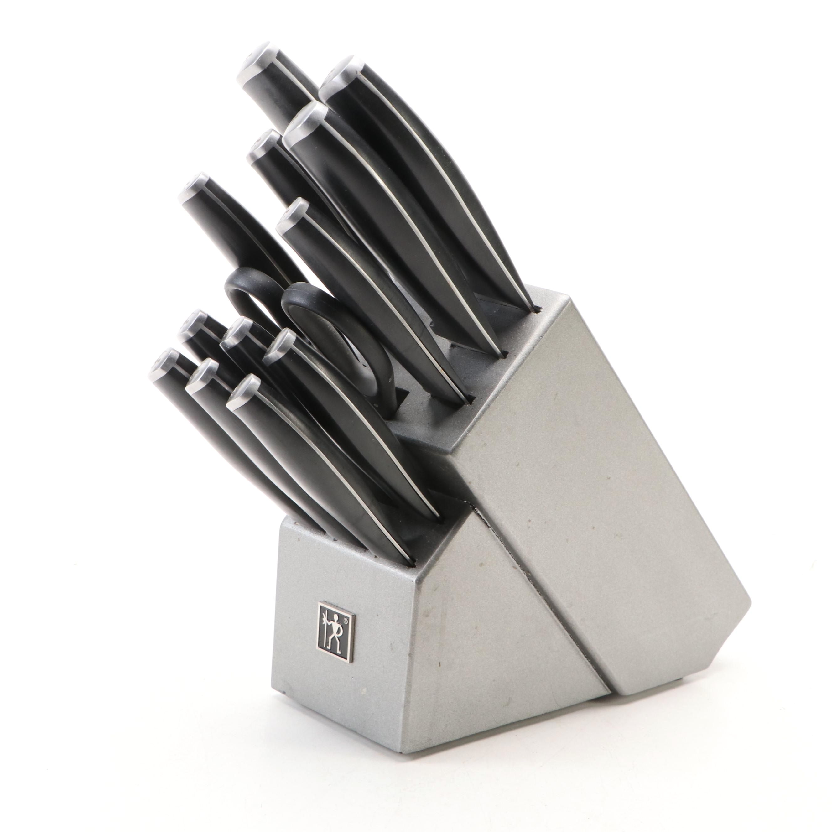 Henckels "Assure" Stainless Knife Block Set