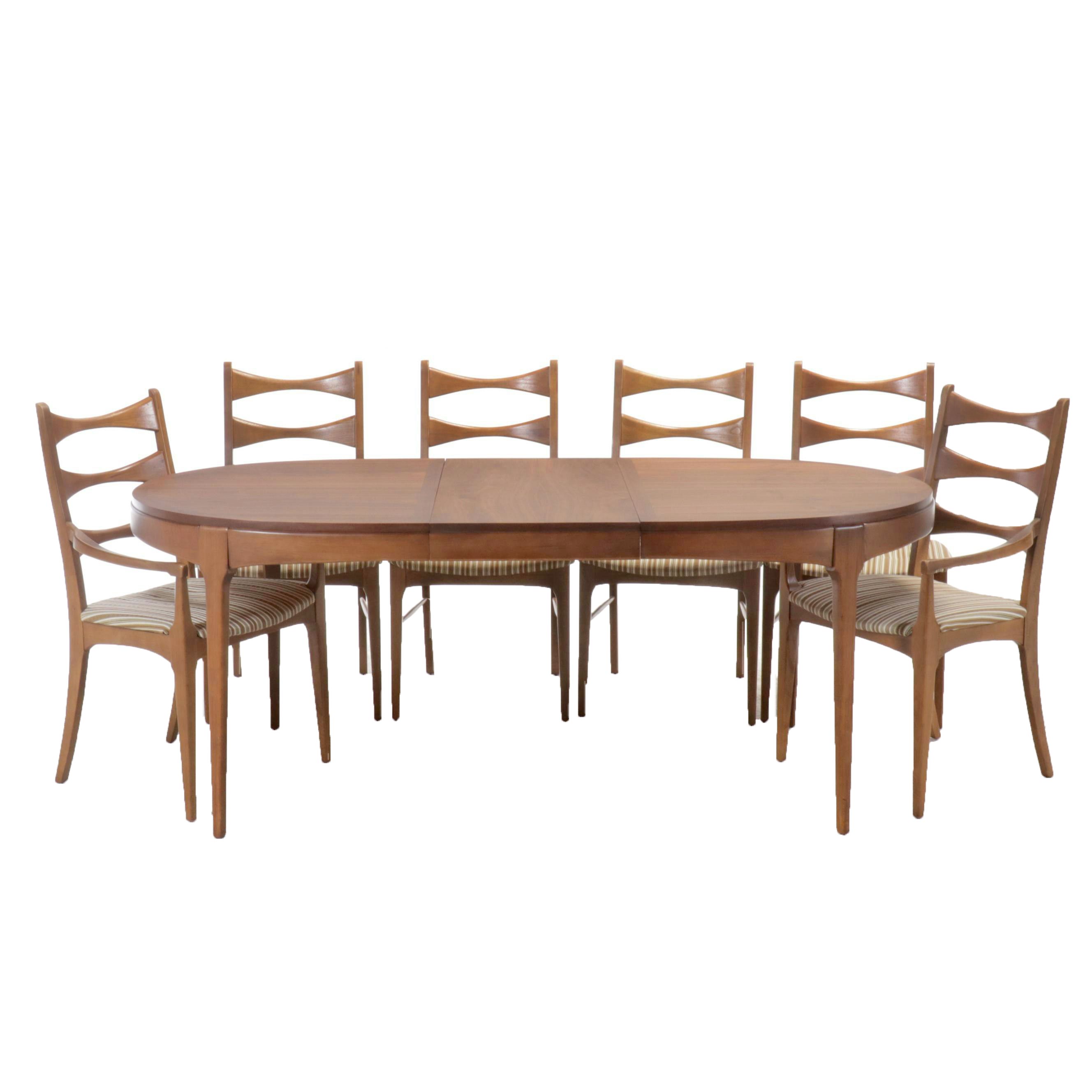 Mid Century Modern Seven Piece Dining Set