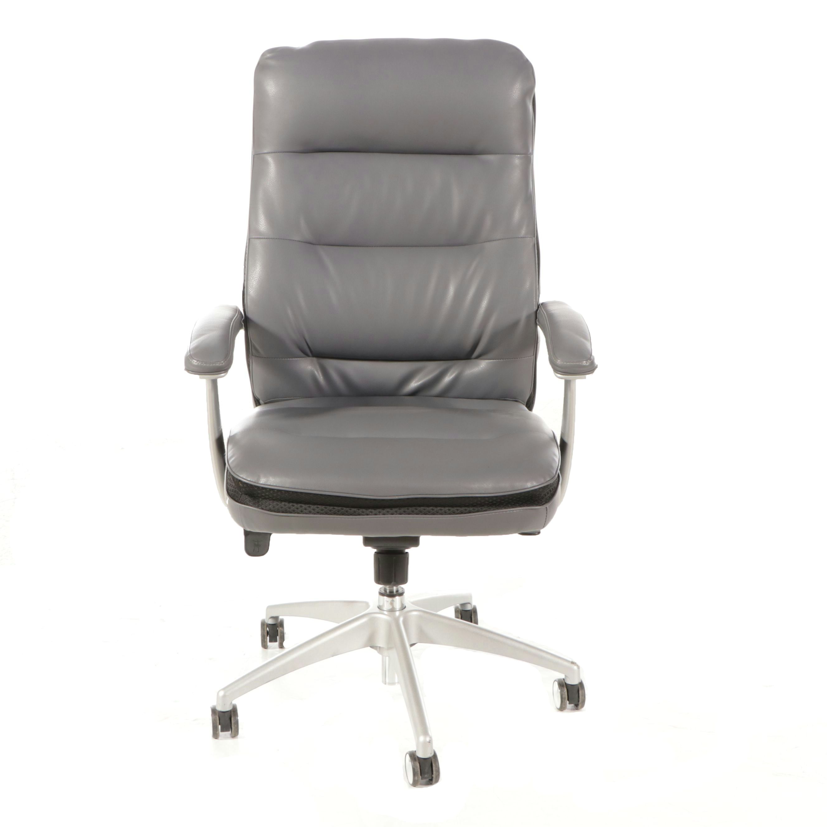 Beautyrest Contemporary Modern Faux Leather Office Chair