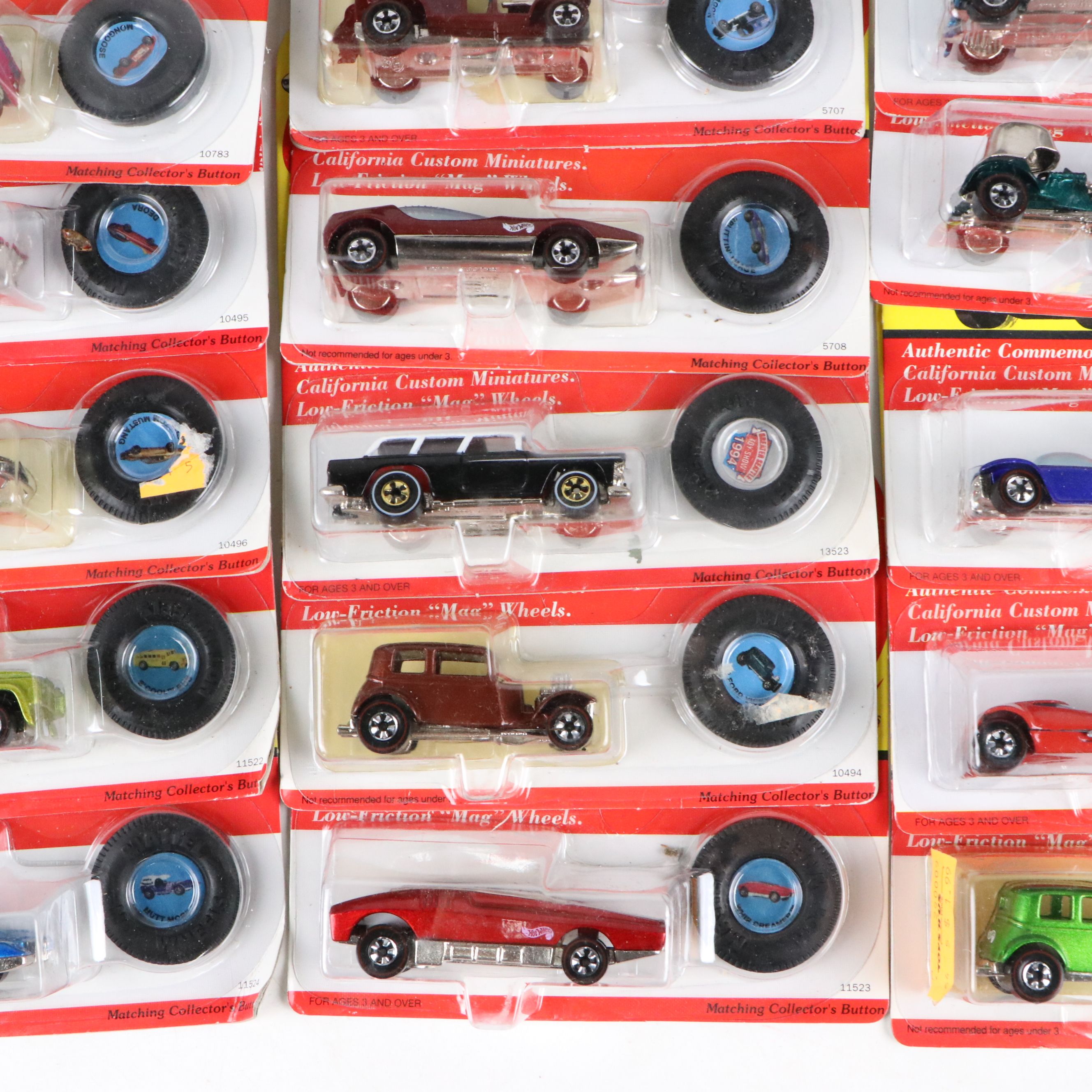Hot Wheels "Classic Nomad," "Paddy Wagon" and More Vintage Collection Cars, 1993