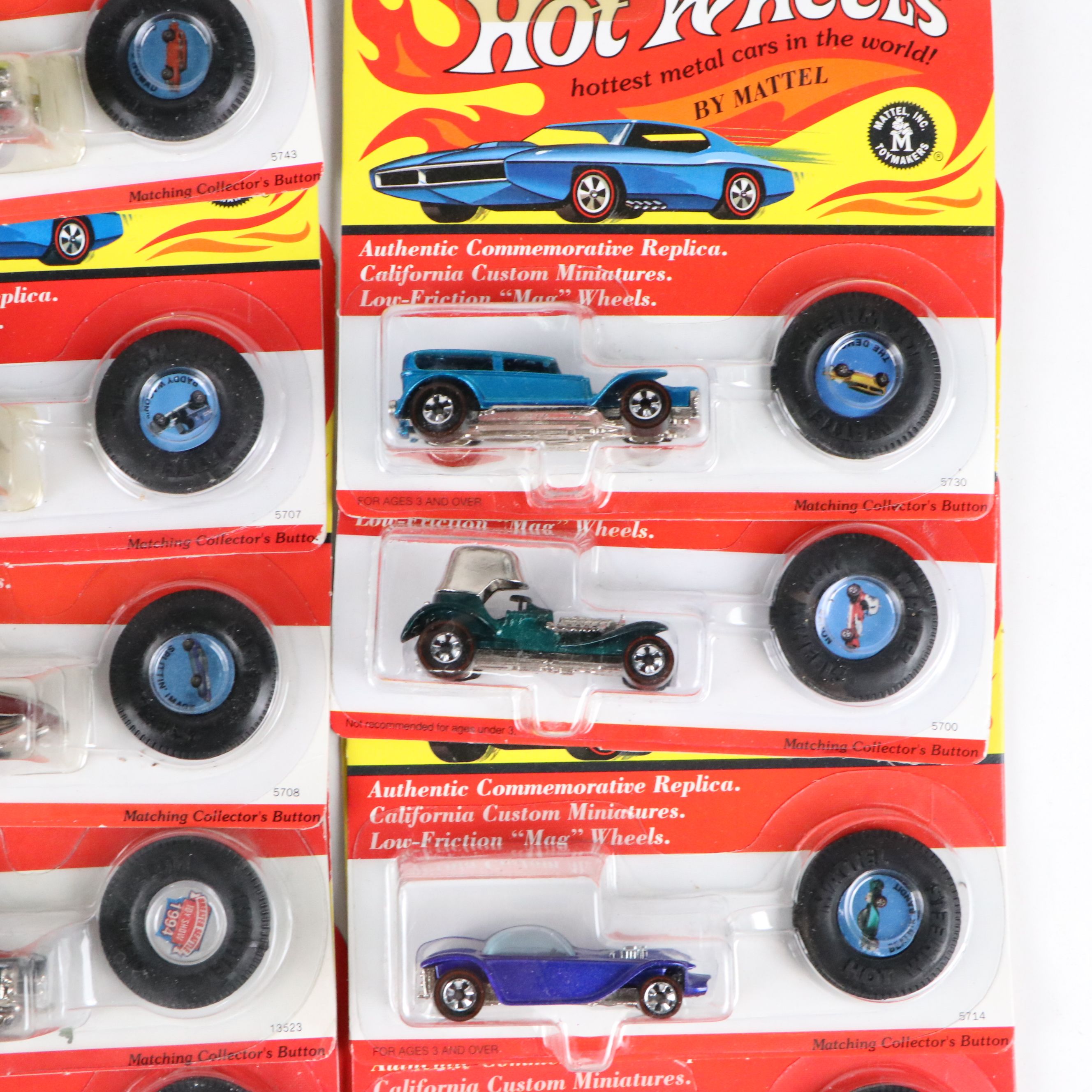 Hot Wheels "Classic Nomad," "Paddy Wagon" and More Vintage Collection Cars, 1993