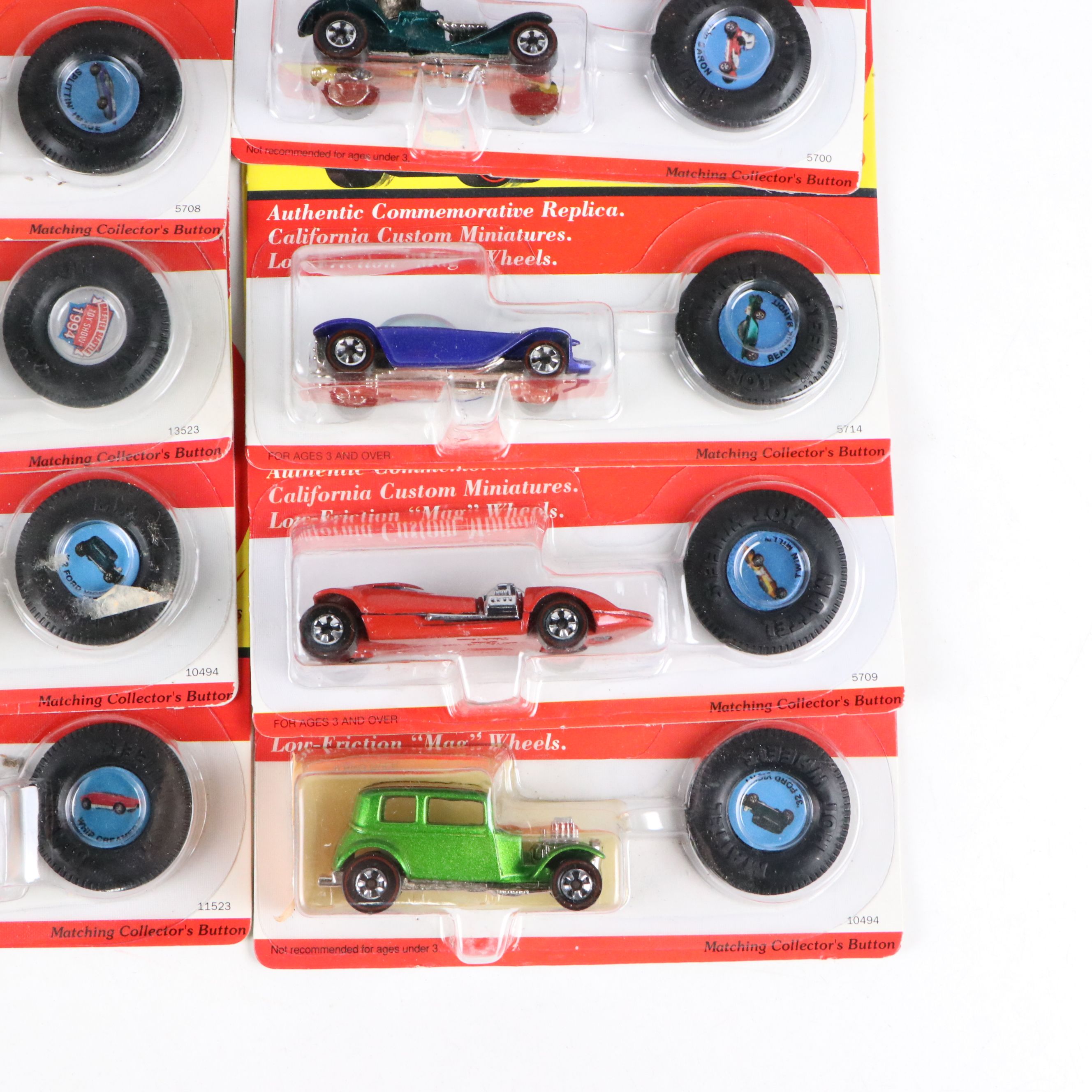 Hot Wheels "Classic Nomad," "Paddy Wagon" and More Vintage Collection Cars, 1993