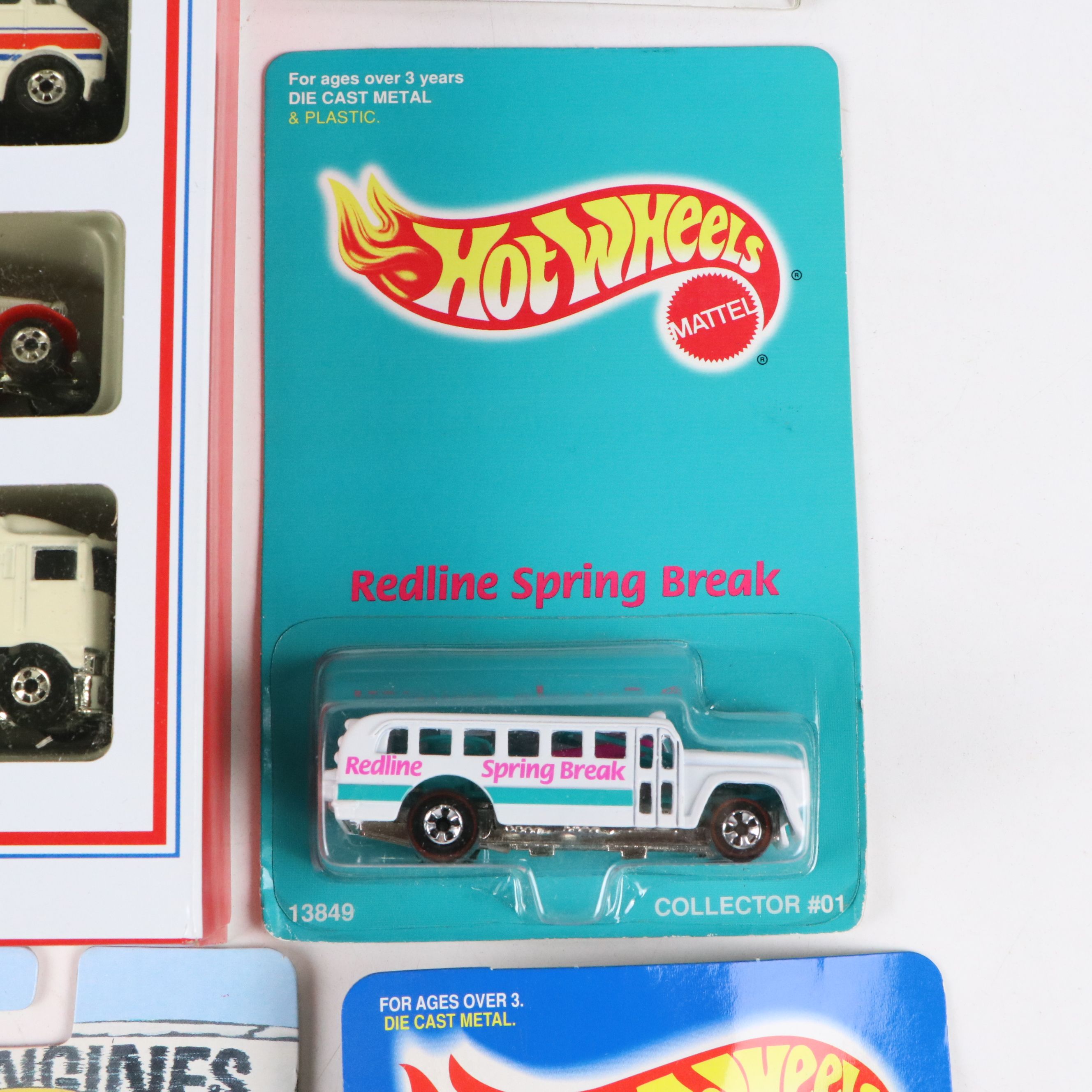 Hot Wheels "Redline Spring Break," "Twin Mill II" and More Toy Cars, 1990s