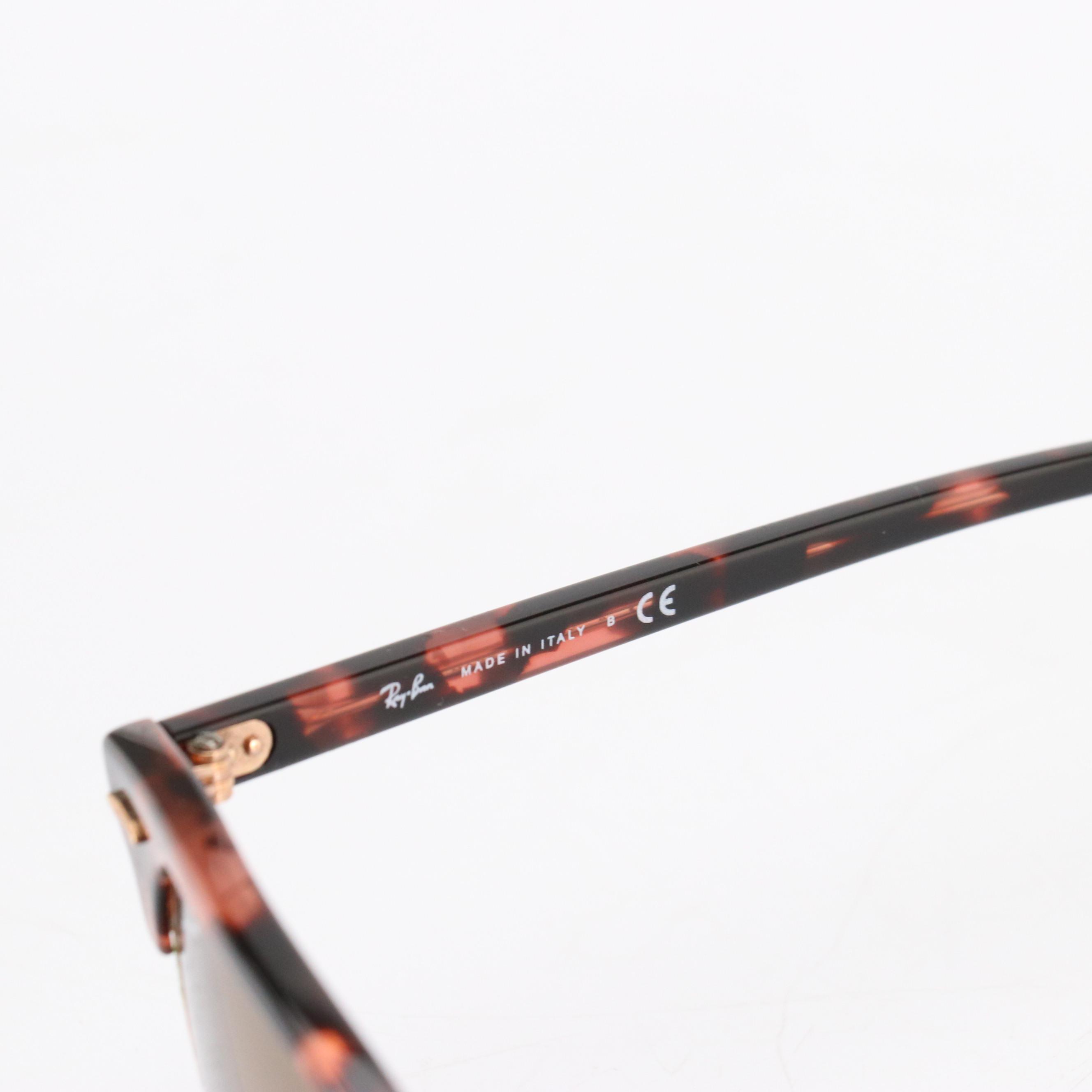 Ray-Ban RB 3016 Clubmaster 1337/51 Havana Sunglasses in Case