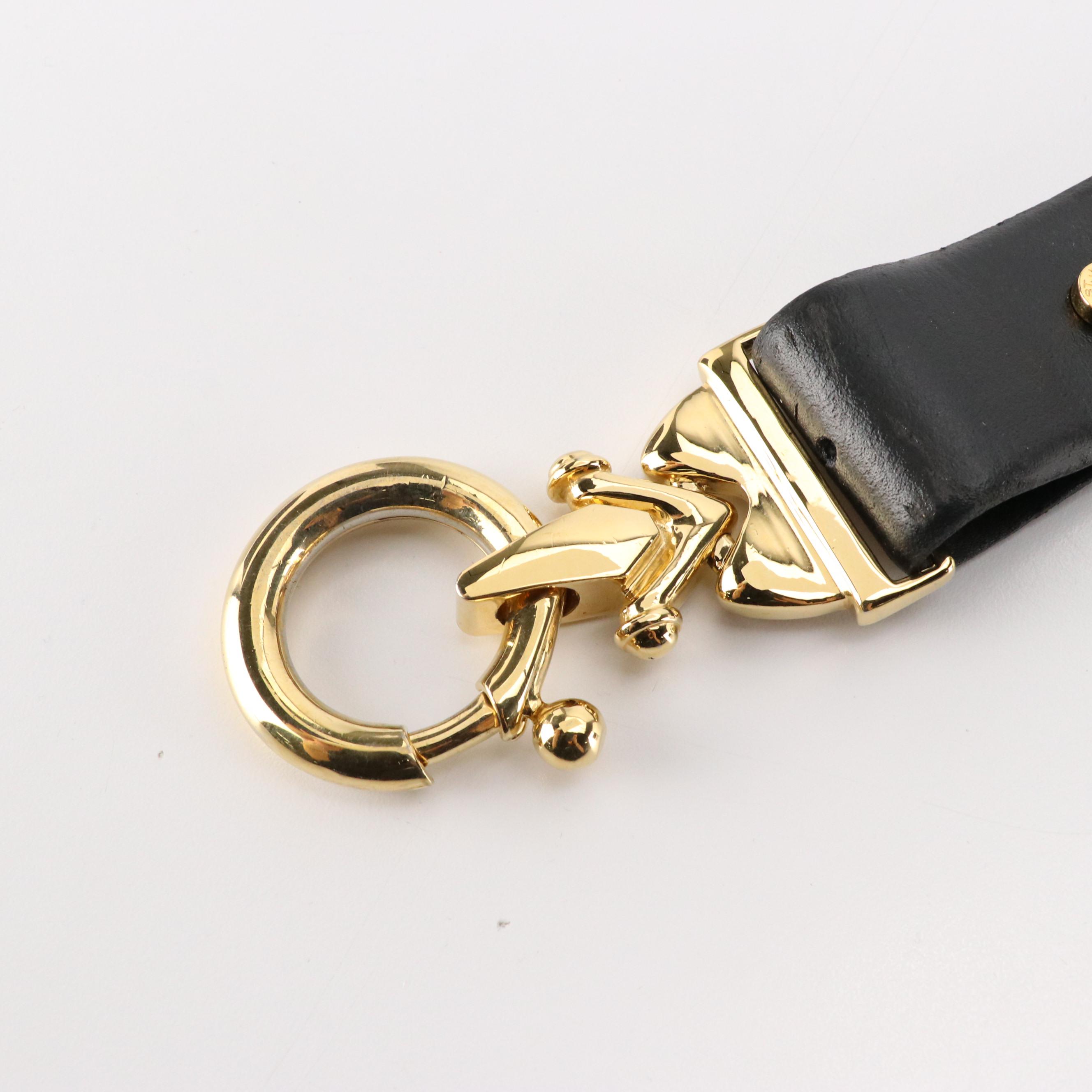 St. John Studded Leather Belt