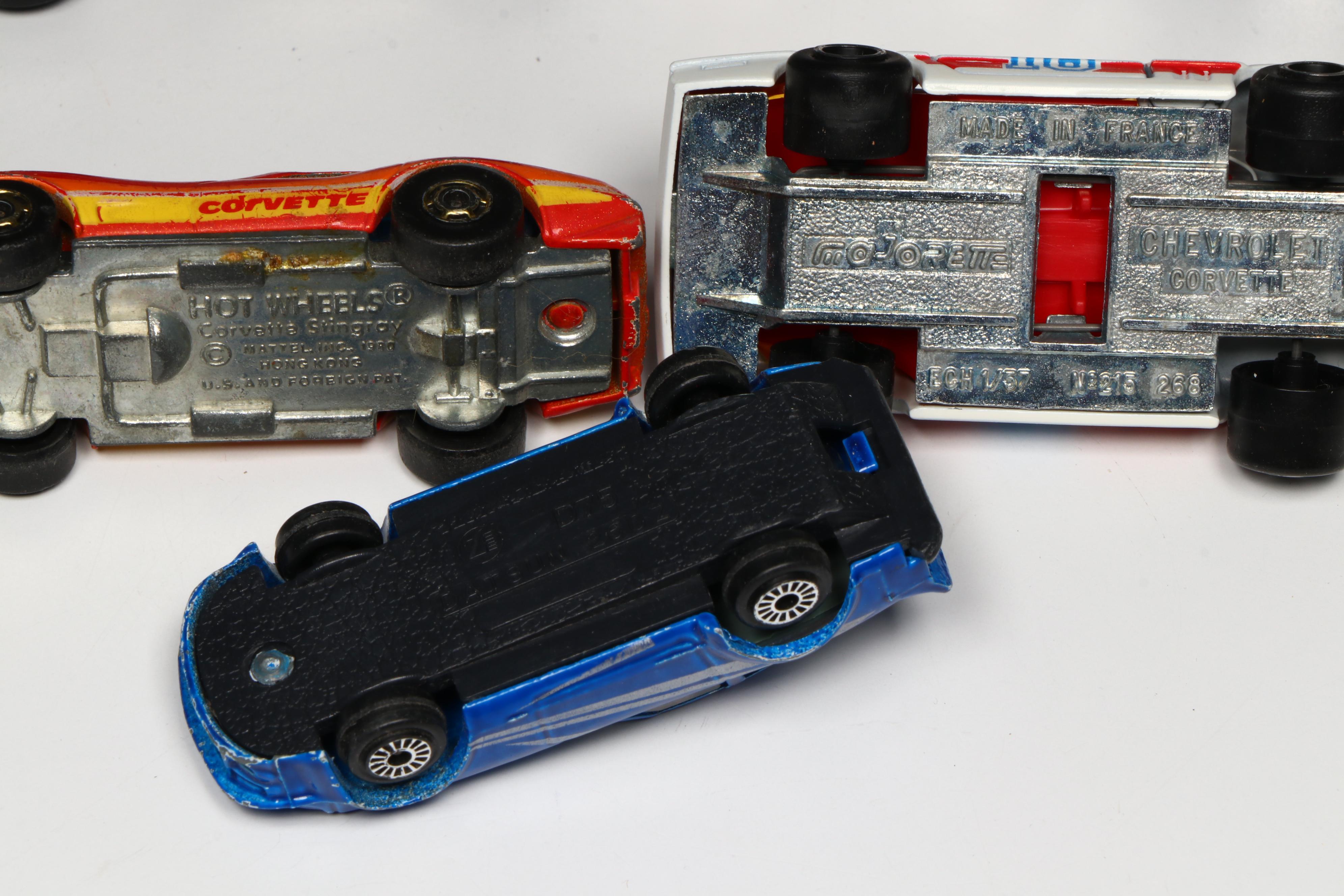 Hot Wheels "Corvette Stingray," "Formula 5000" and More Toy Cars in Cases
