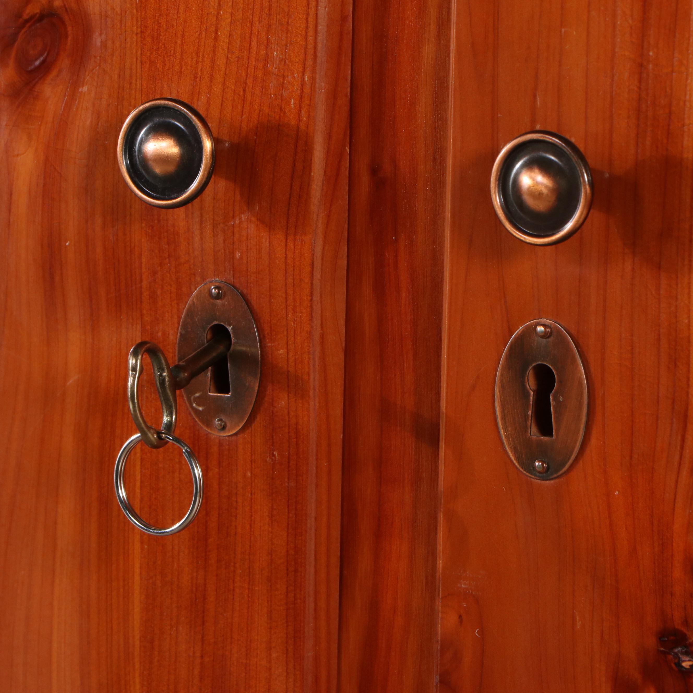 Pair of Murphy Mfg. Co. Red Cedar Wardrobes