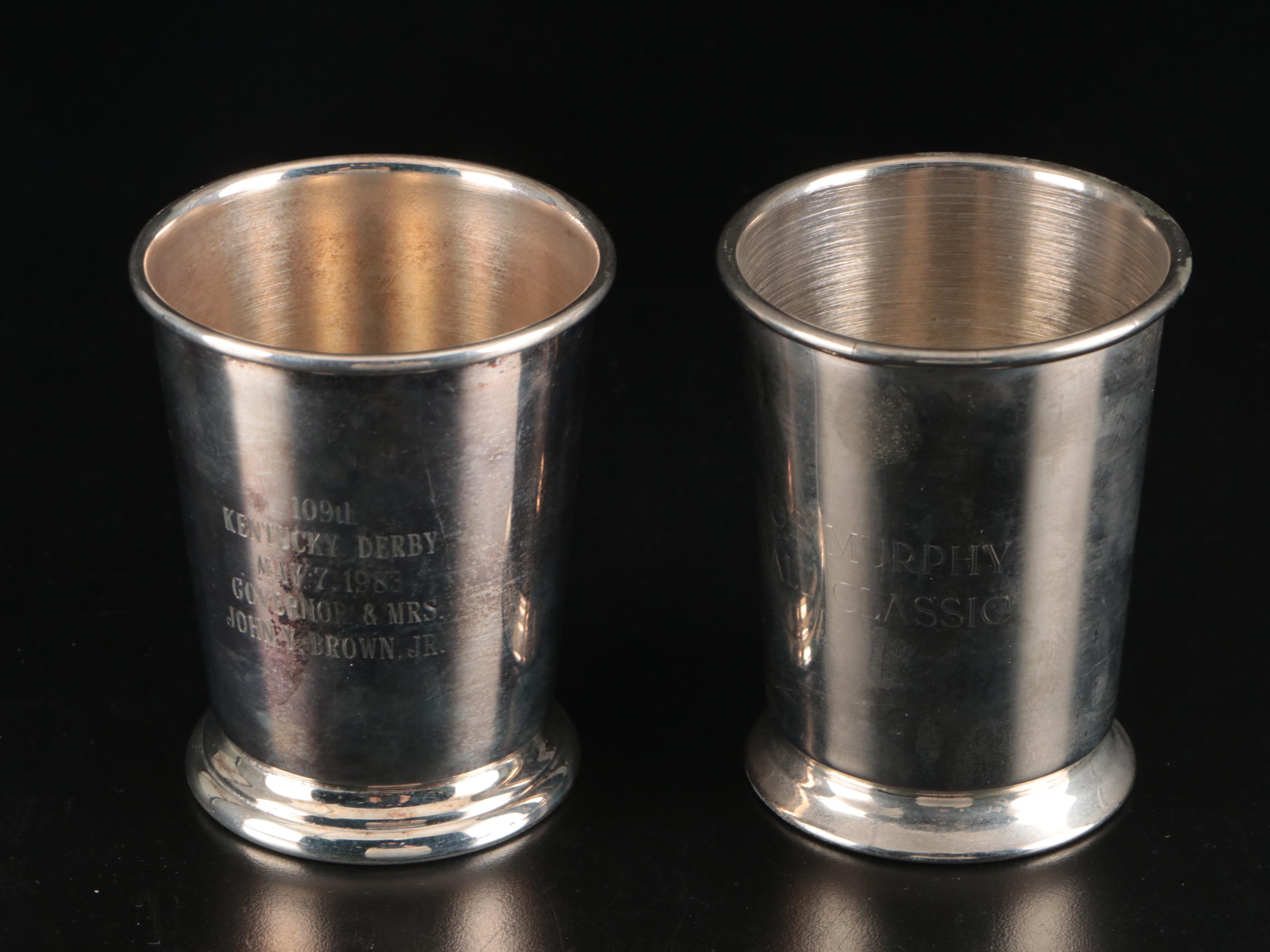 Sheridan Silver Plated Mint Julep Cups