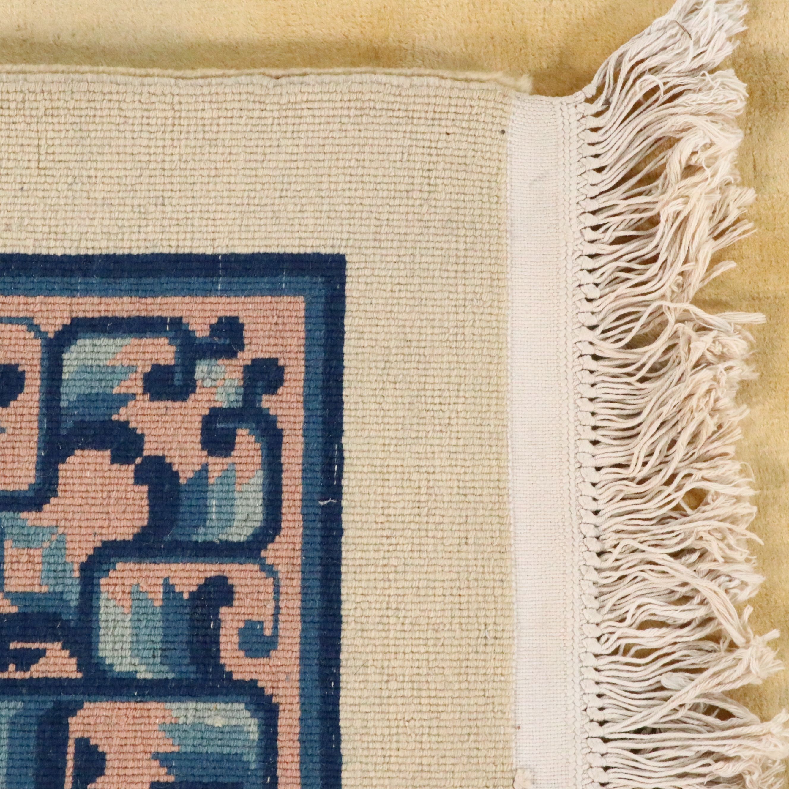 8' x 10'9 Hand-Knotted Chinese Peking Area Rug