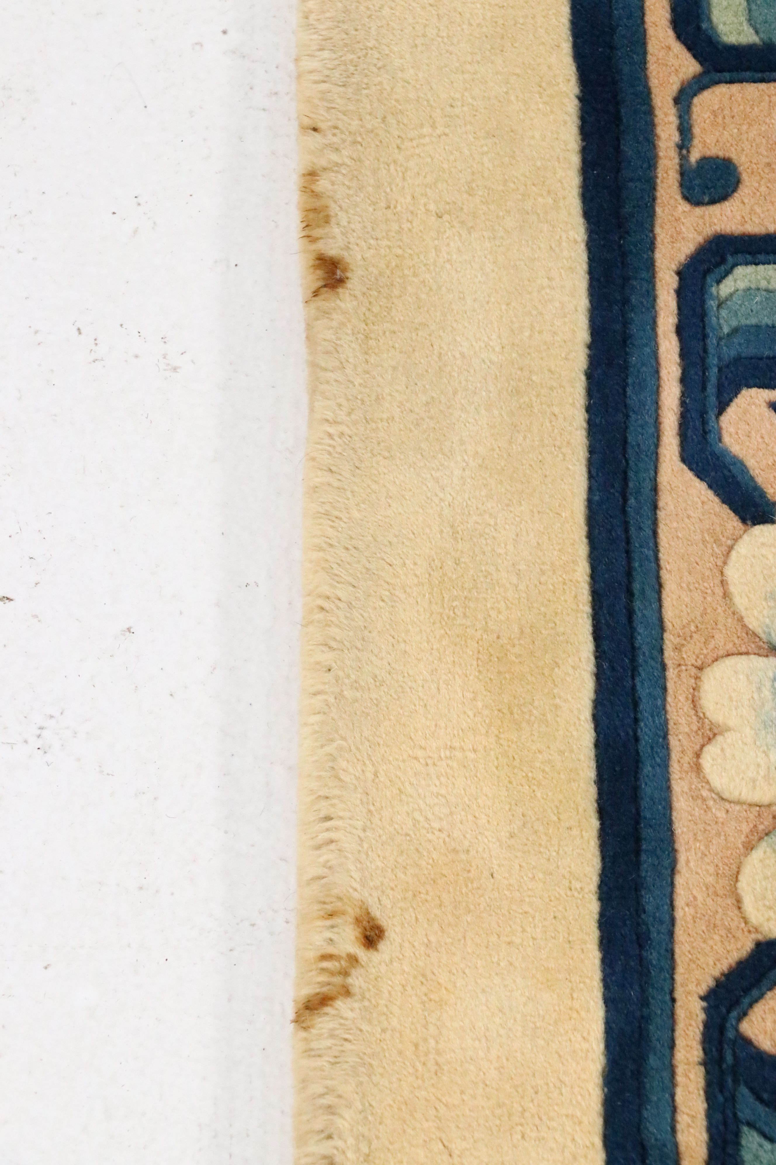 8' x 10'9 Hand-Knotted Chinese Peking Area Rug