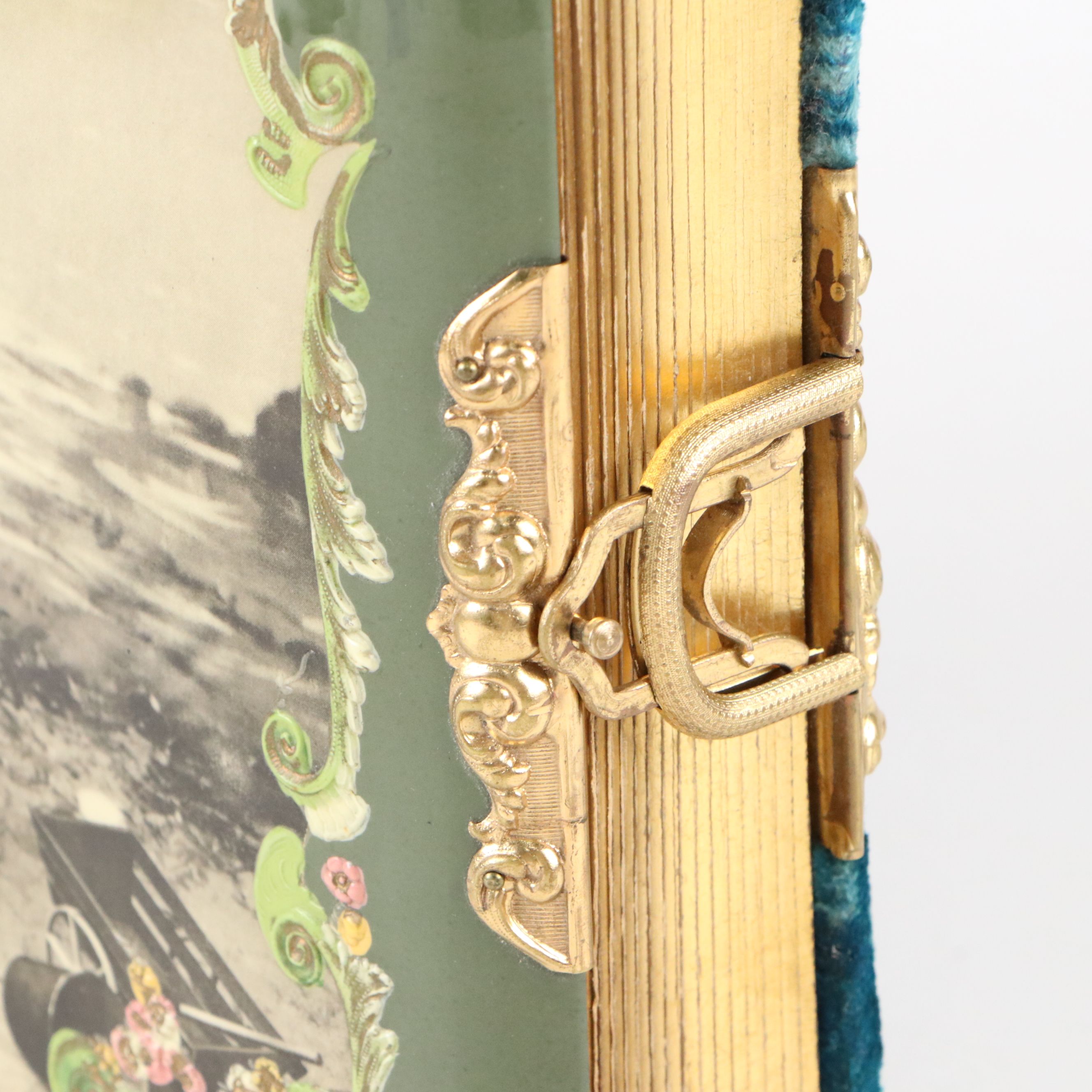 Victorian Photo Album with Cabinet Cards, Late 19th Century