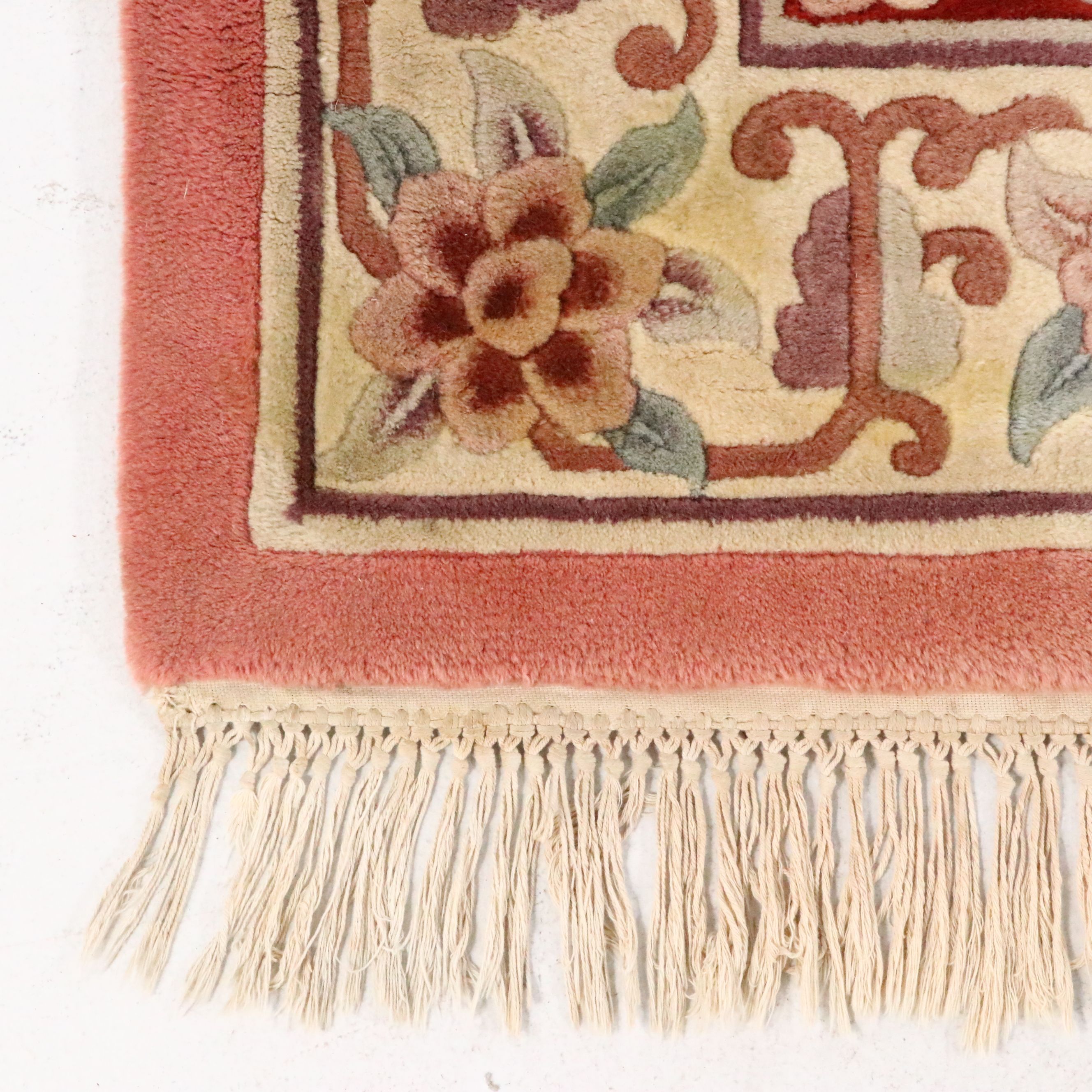 8'2 x 12'6 Hand-Tufted Chinese Peking Room-Sized Rug