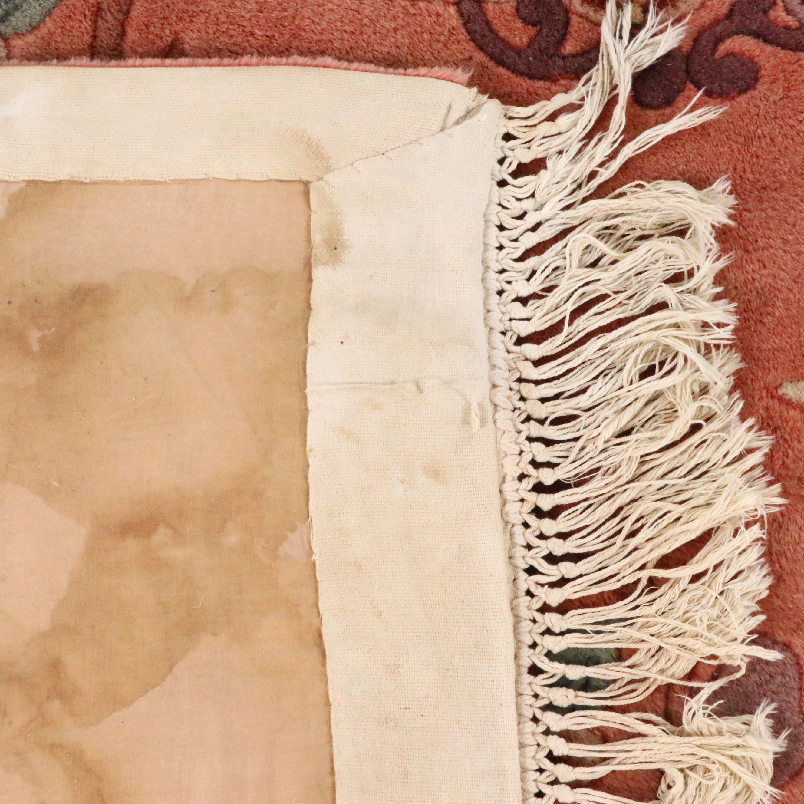 8'2 x 12'6 Hand-Tufted Chinese Peking Room-Sized Rug