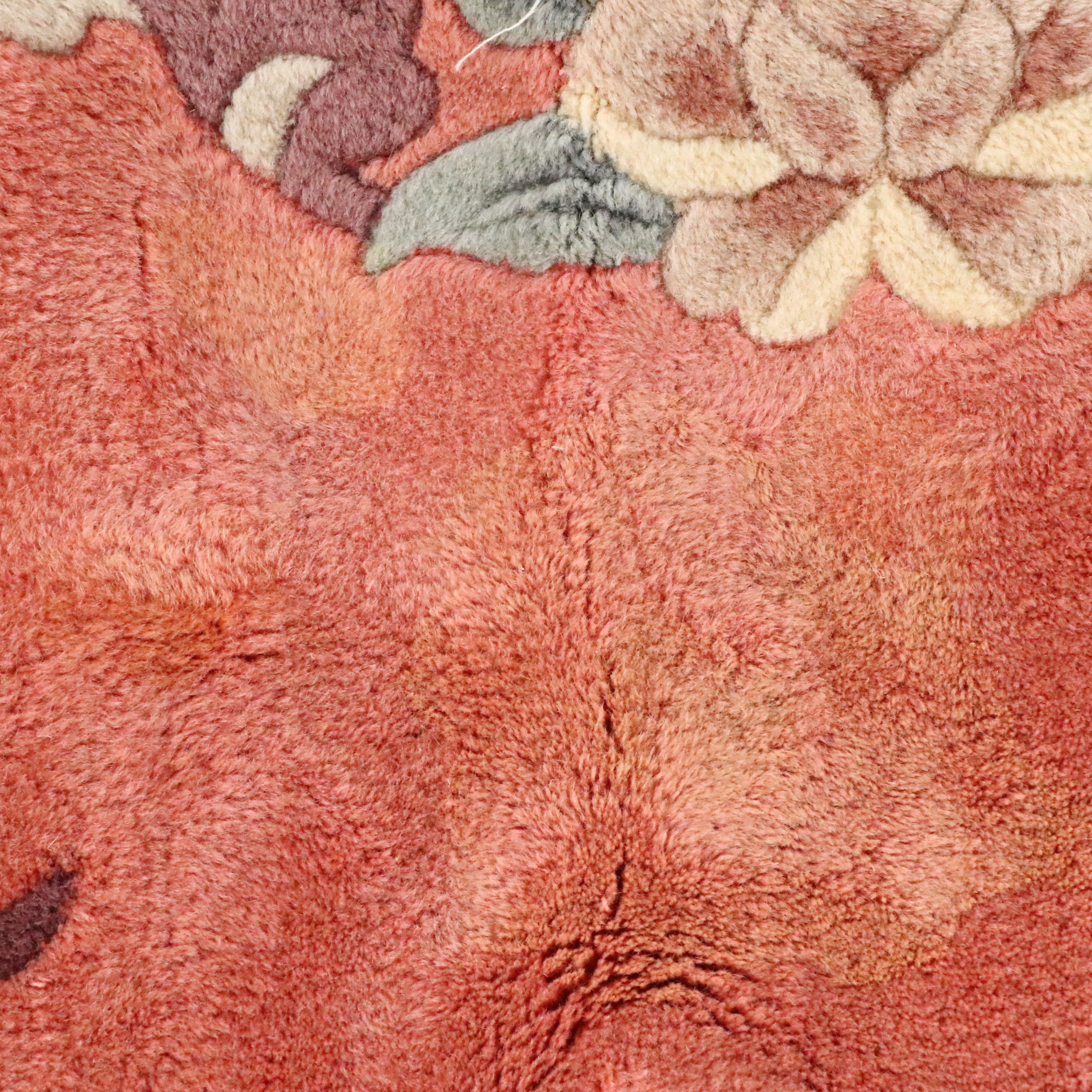 8'2 x 12'6 Hand-Tufted Chinese Peking Room-Sized Rug