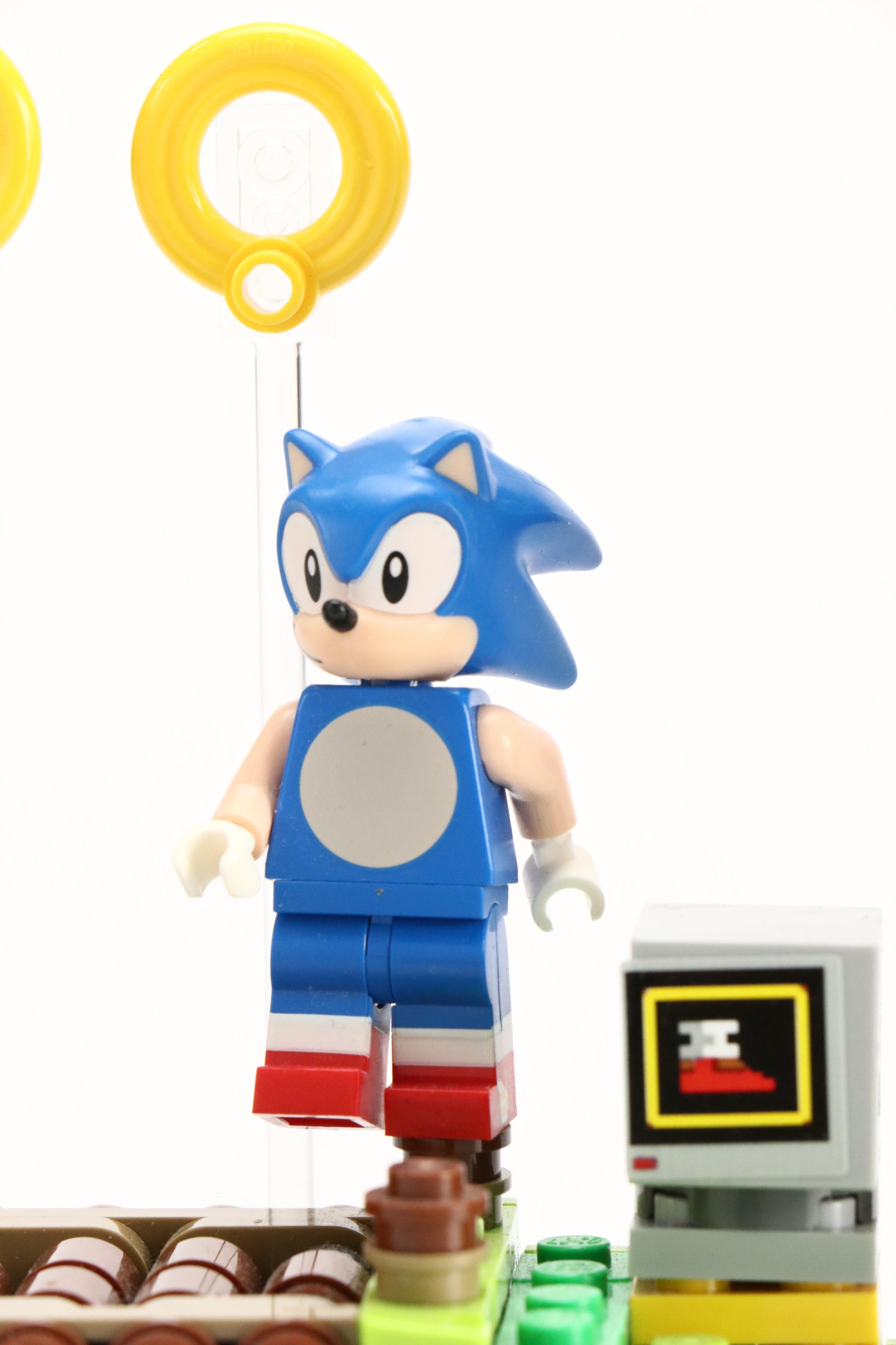 LEGO Sonic Green Hill Zone with MEGA Poké Ball Building Block Toys